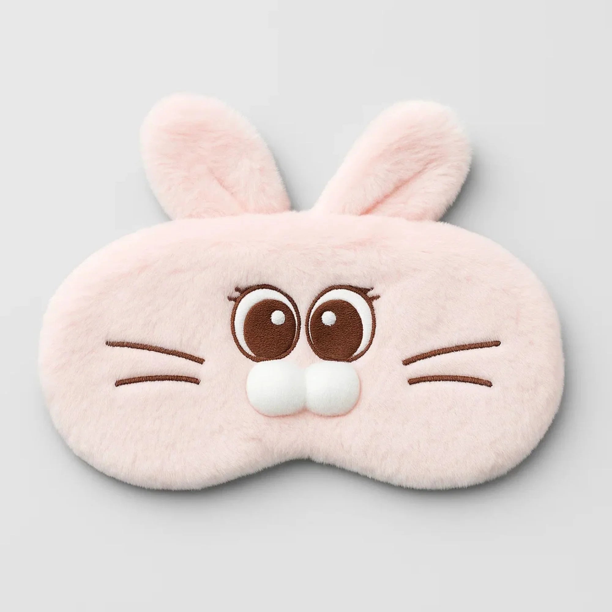 Curious Pink Bunny Cooling Eye Mask