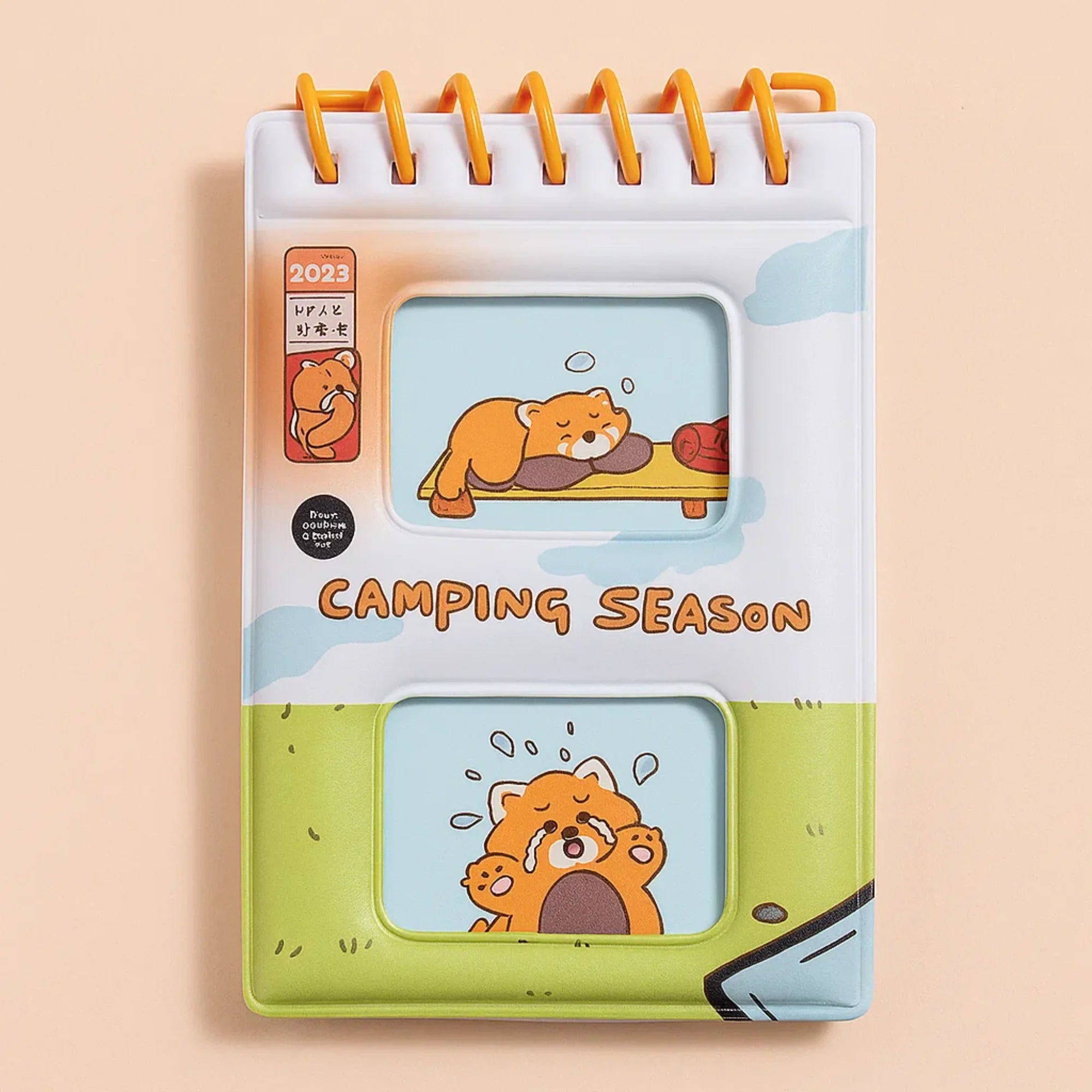 Camping Season Notebook - Cat