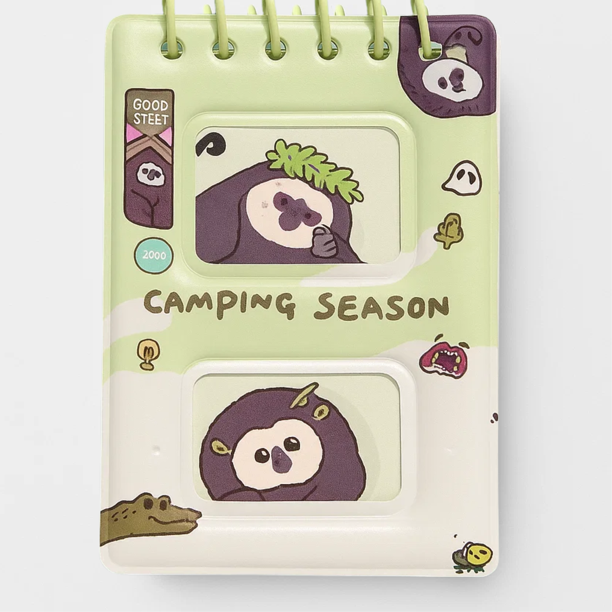 Camping Season Notebook - Panda