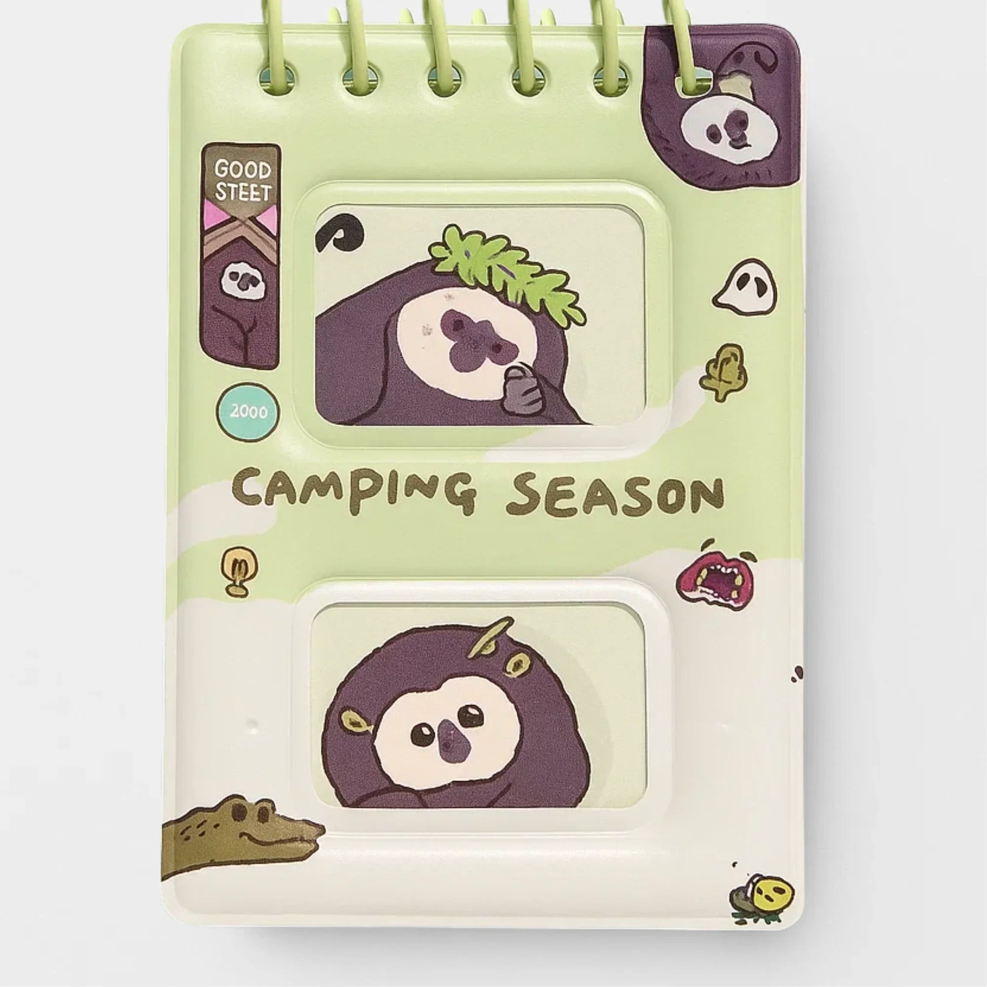 Camping Season Notebook - Panda