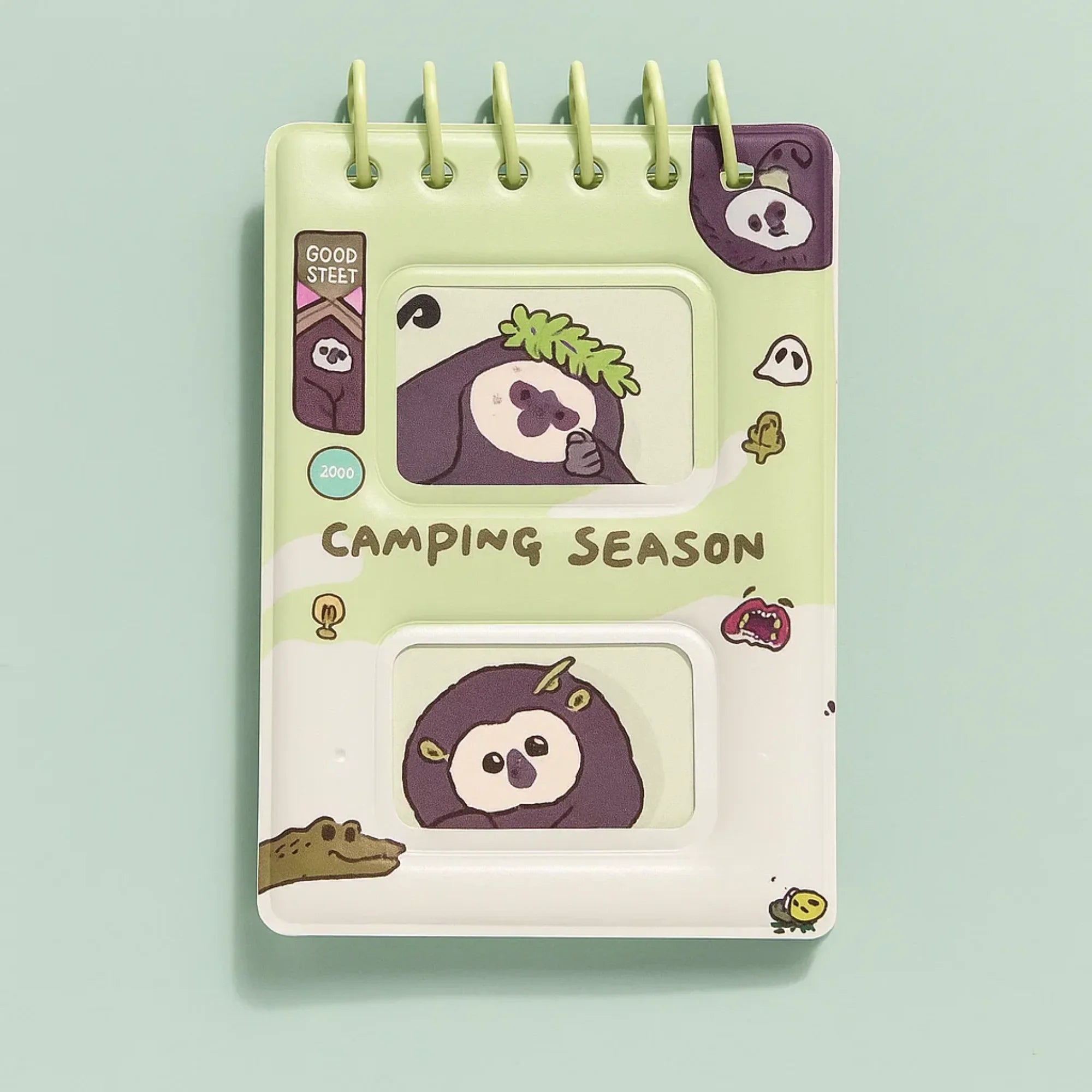 Camping Season Notebook - Panda