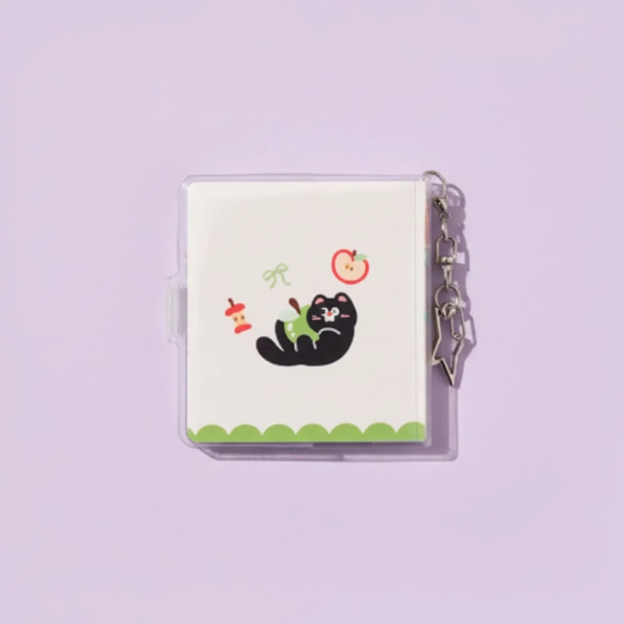 Apple Cat Notebook - Green