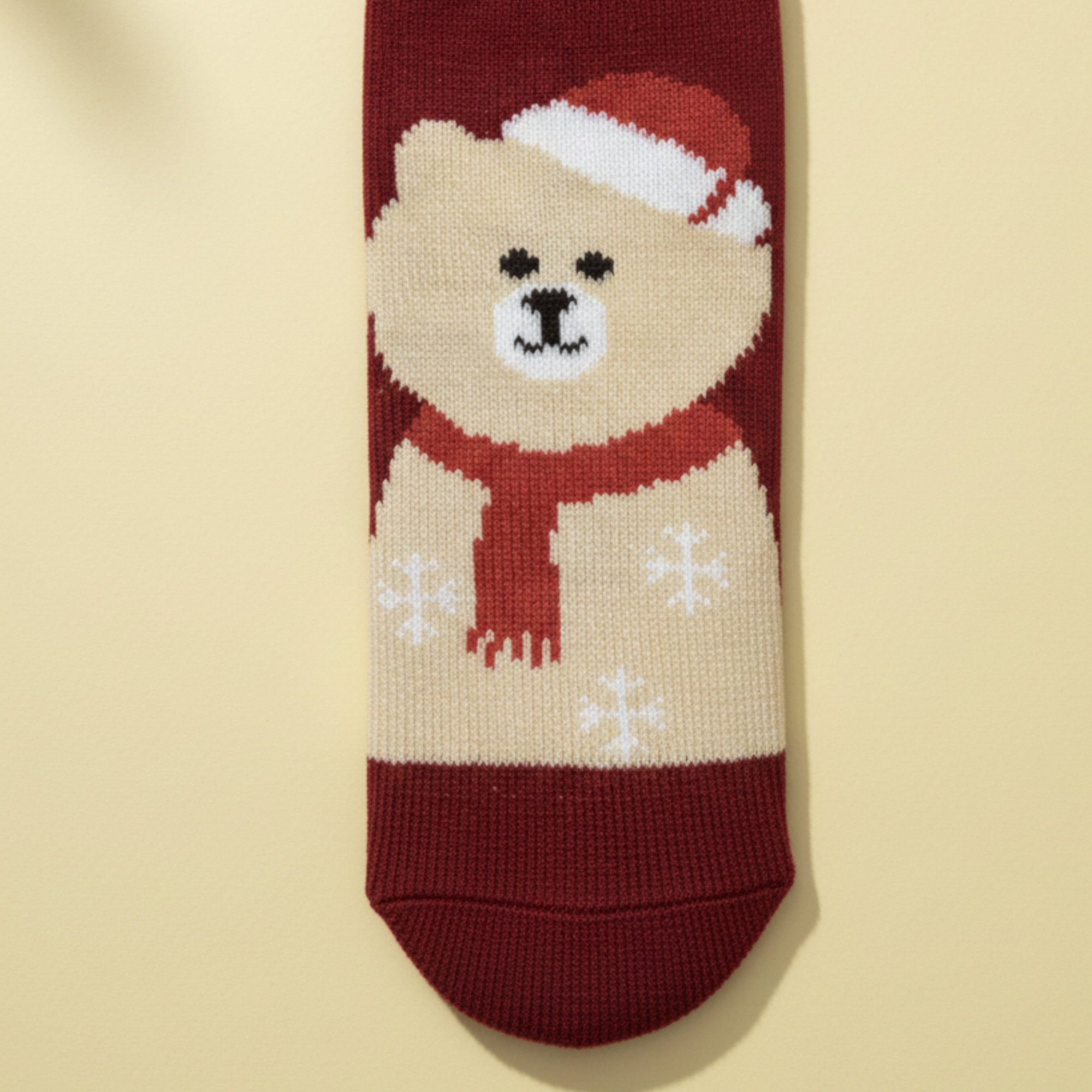 Santa Bear Socks