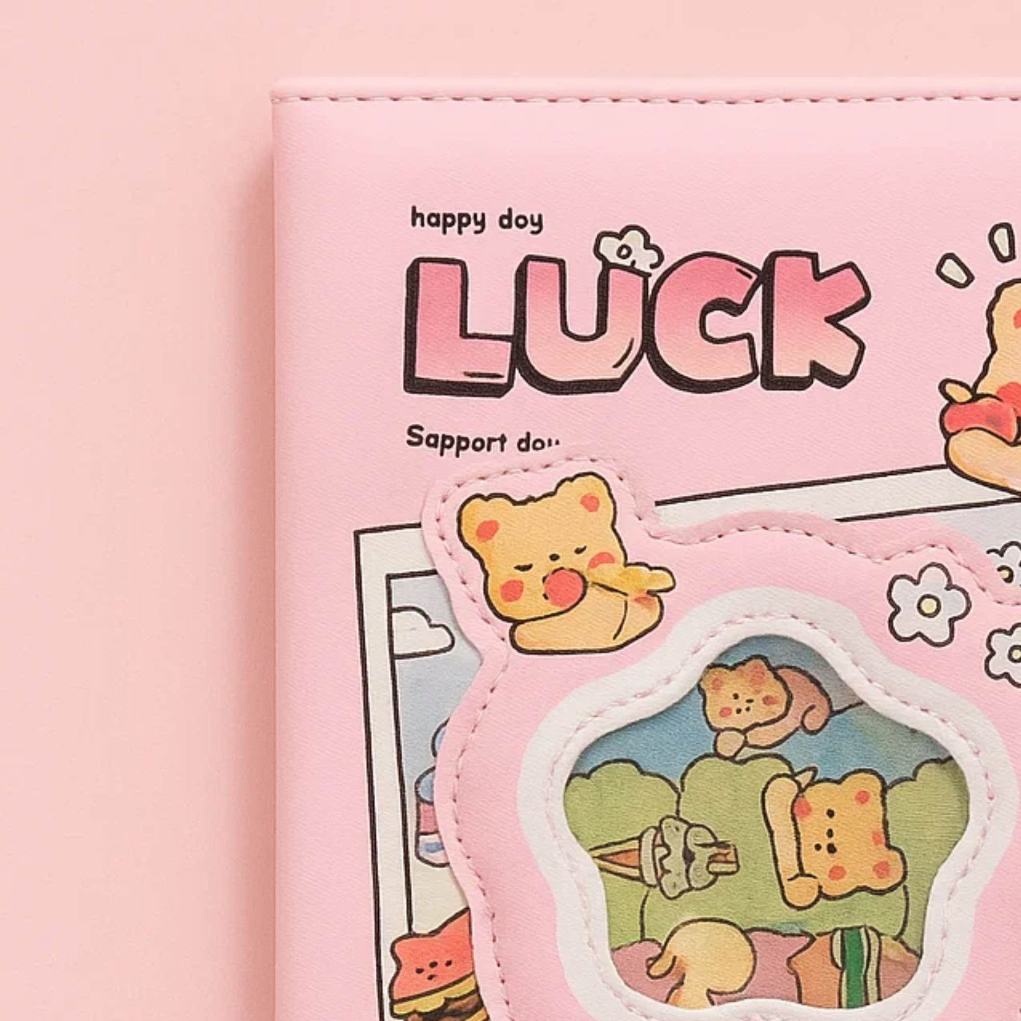 Luck Notebook - Pink