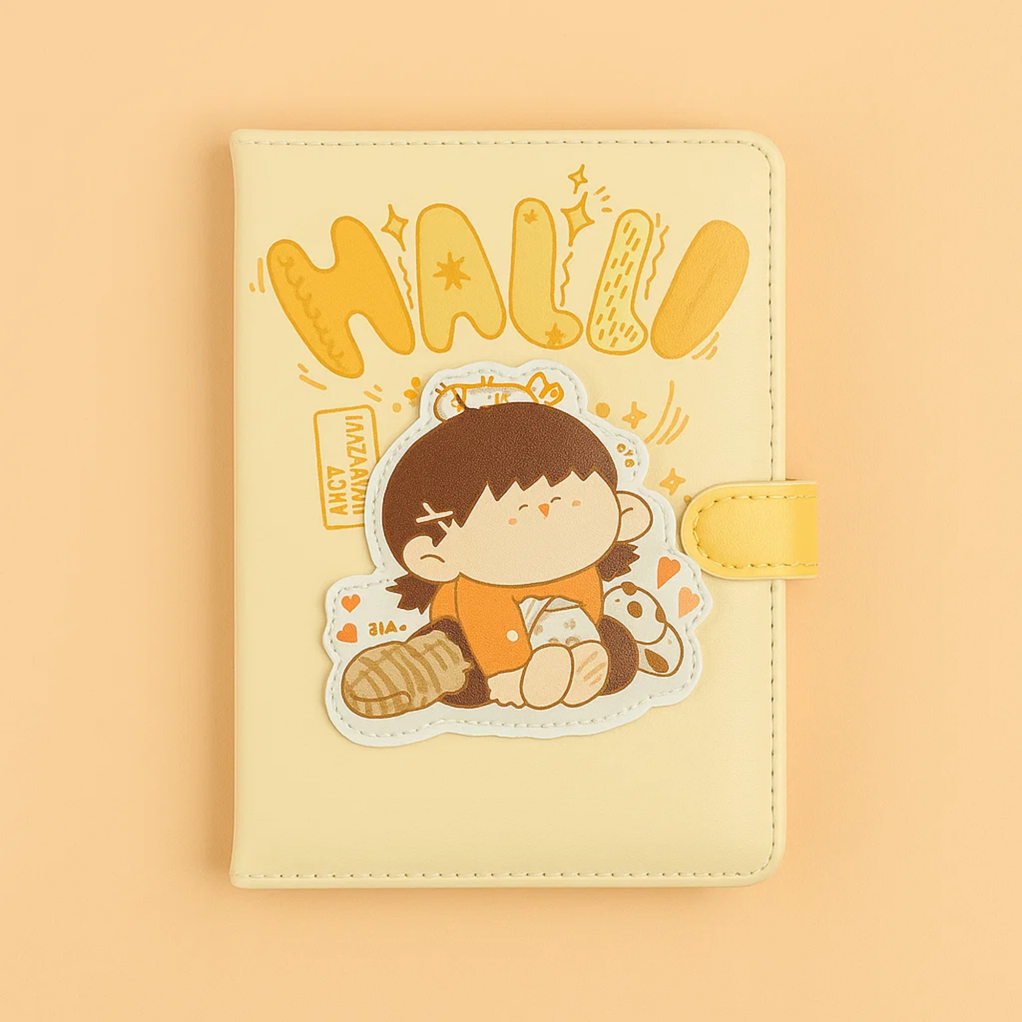 Cute Kitten Notebook - Hallo