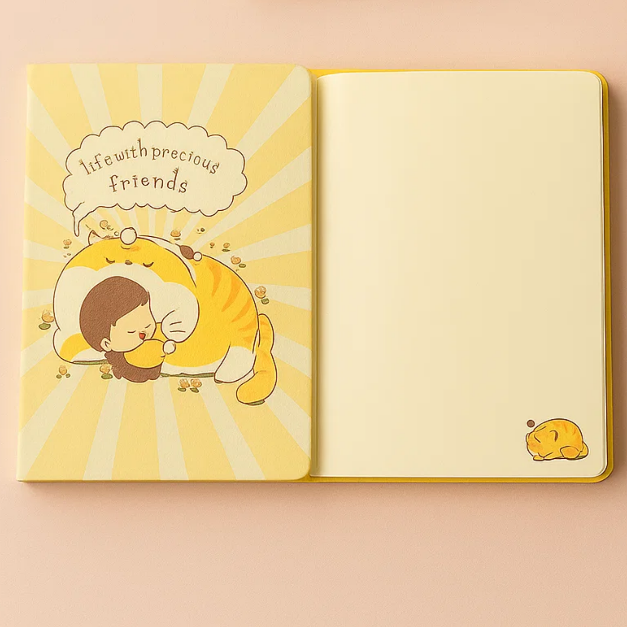 Cute Kitten Notebook - Fun with you