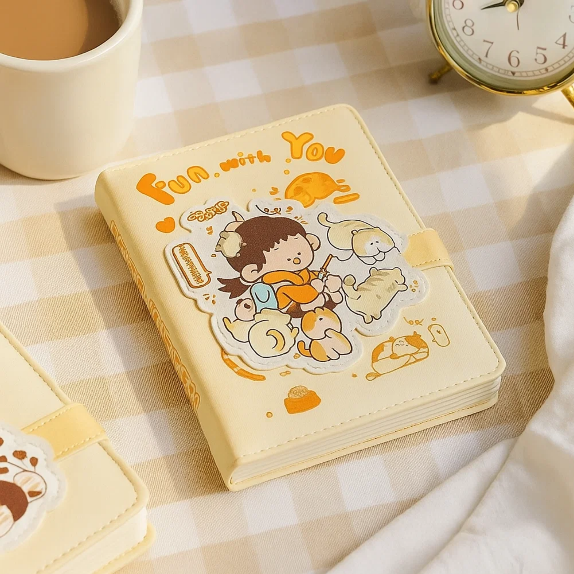 Cute Kitten Notebook - Fun with you
