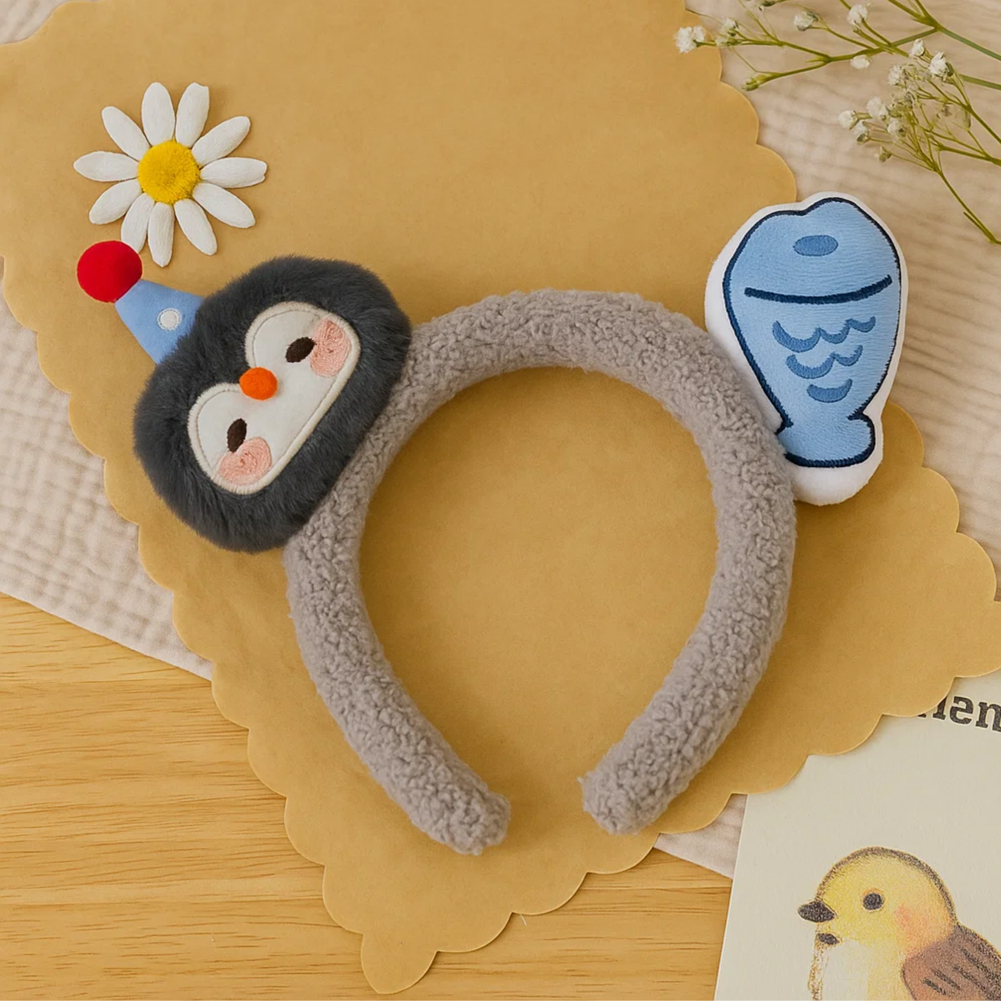 Chill Penguin Headband