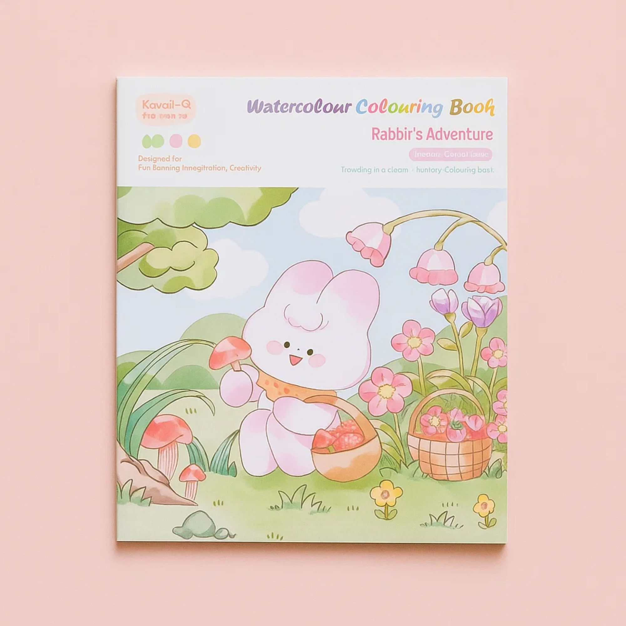 Rabbit Coloring Book