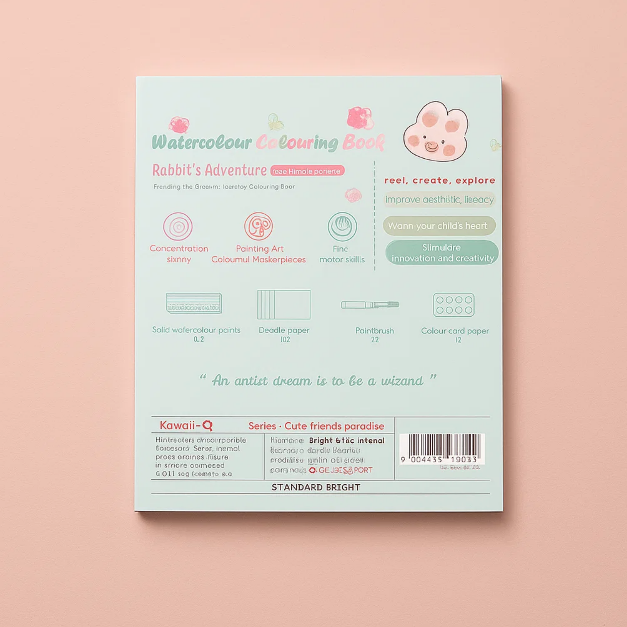 Rabbit Coloring Book