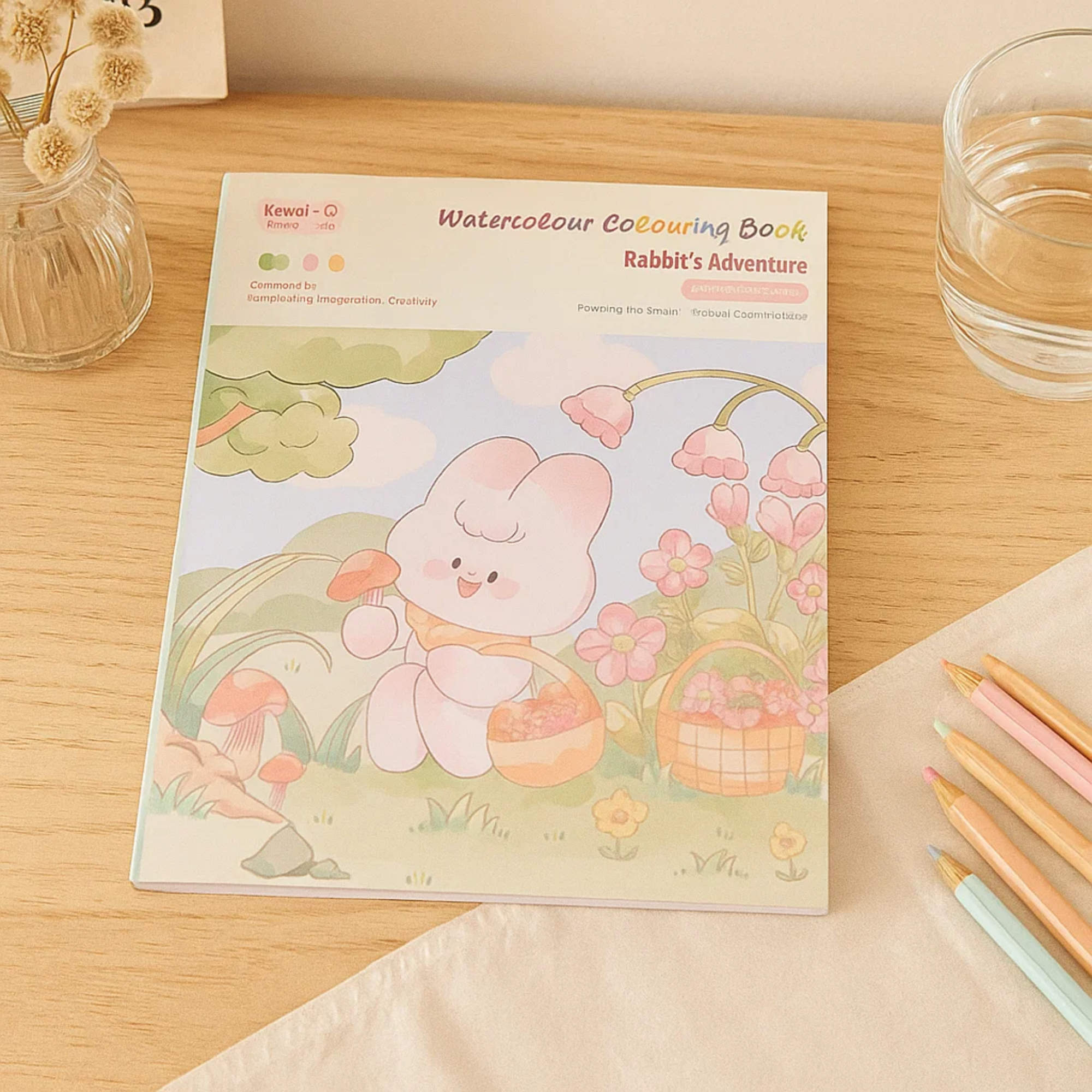 Rabbit Coloring Book
