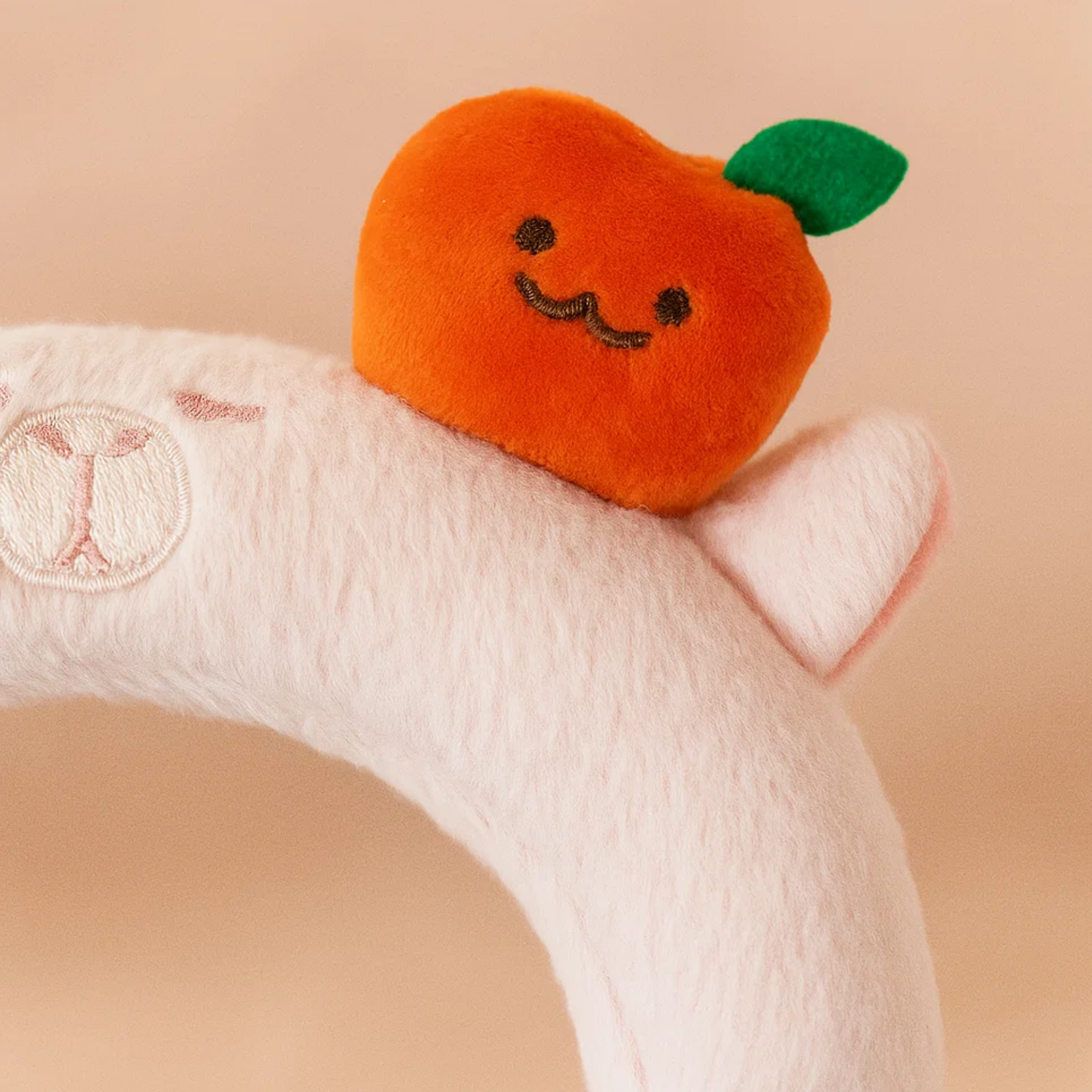 Fruit Capybara Headband Pink