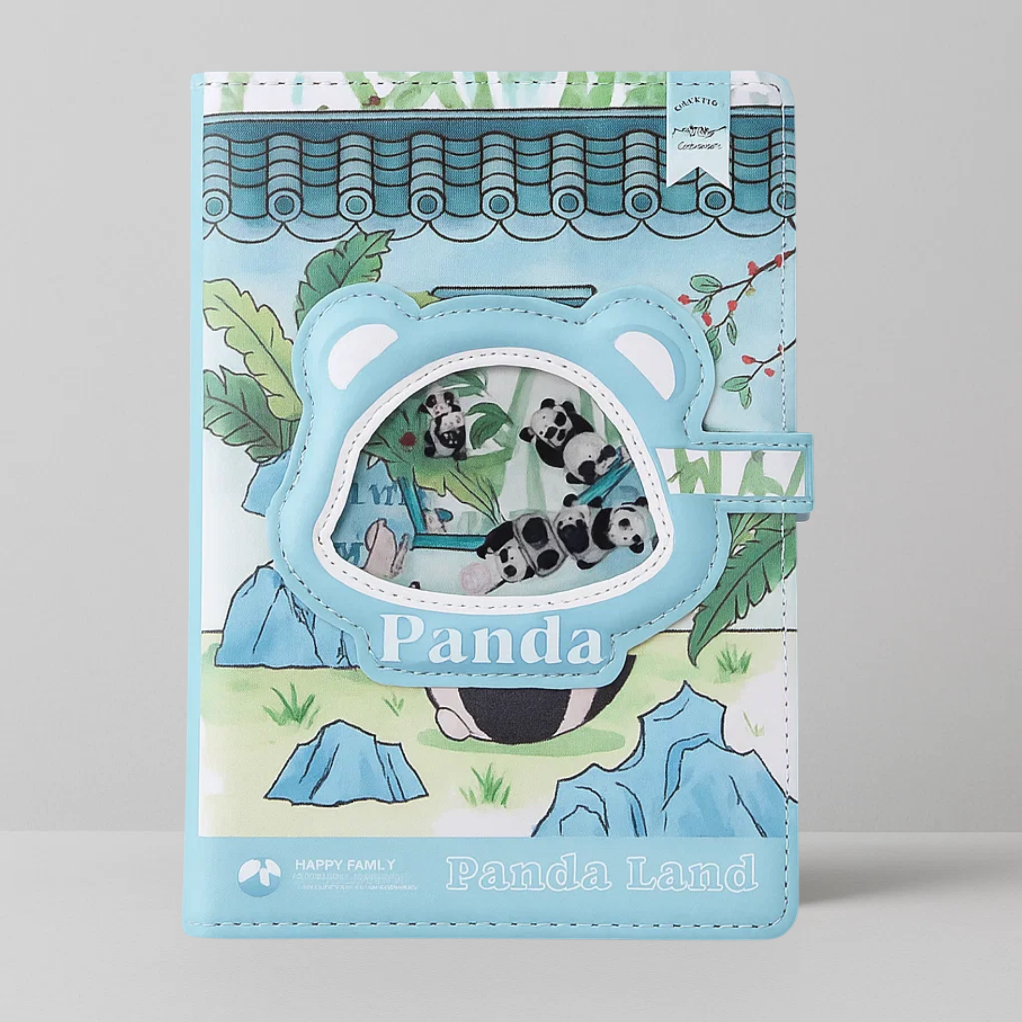 Panda Paradise Notebook - Zen Garden