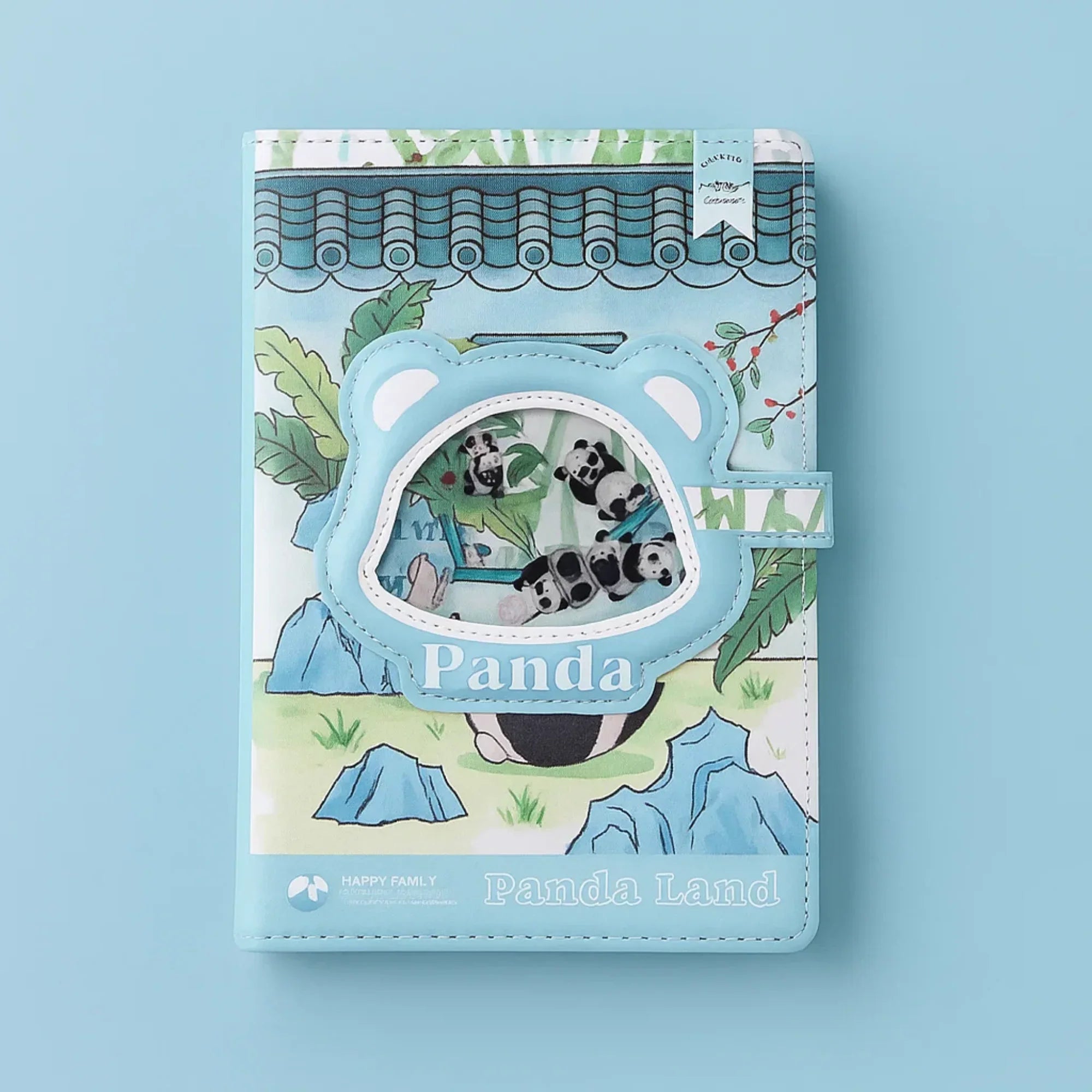 Panda Paradise Notebook - Zen Garden