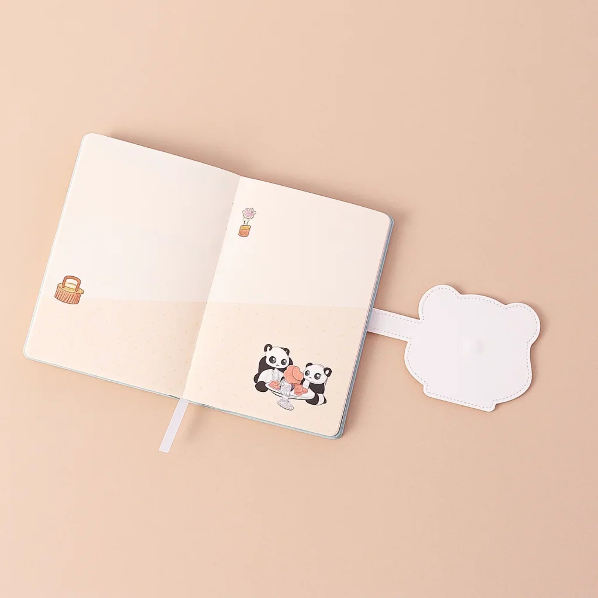 Panda Paradise Notebook - Zen Garden