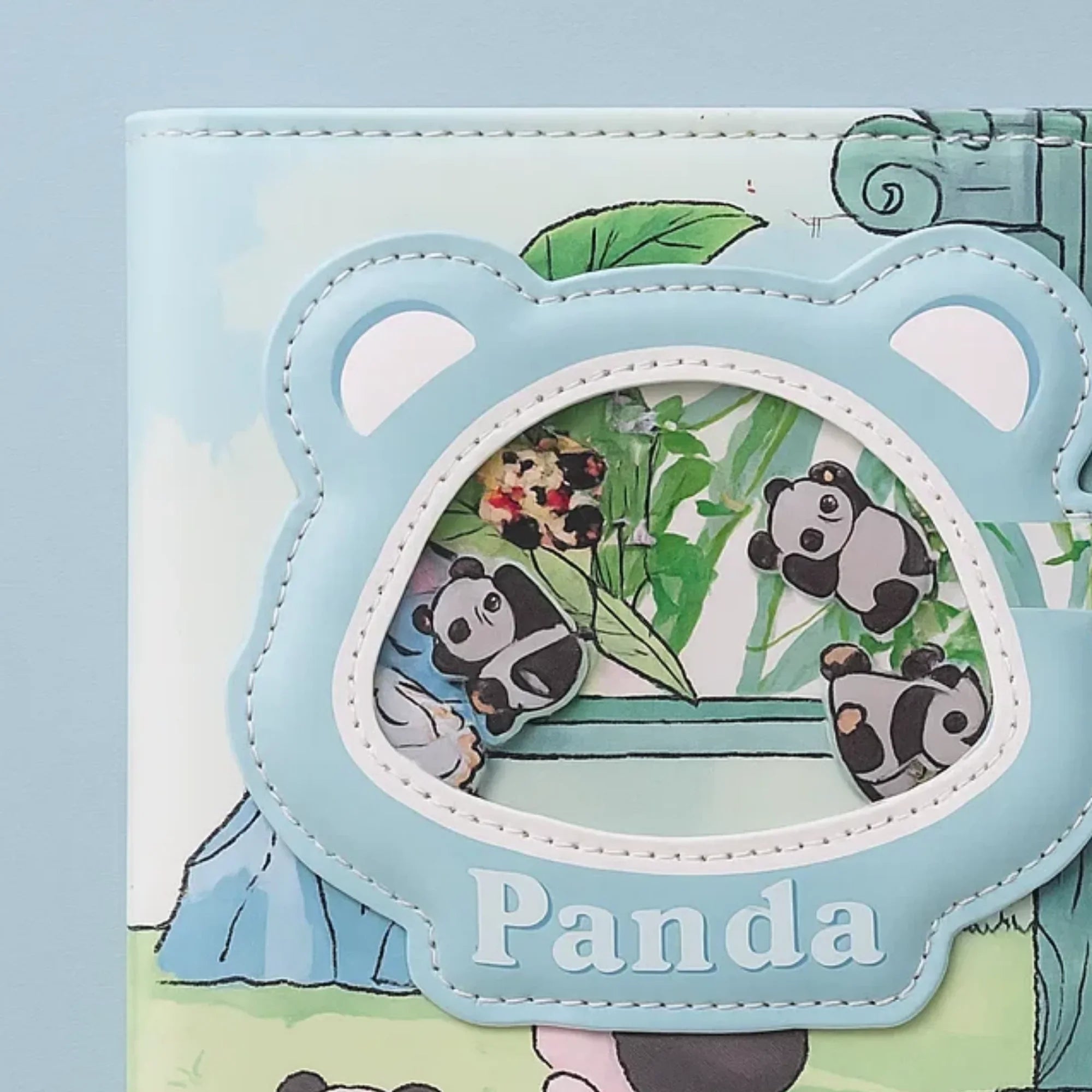 Panda Paradise Notebook - Zen Garden