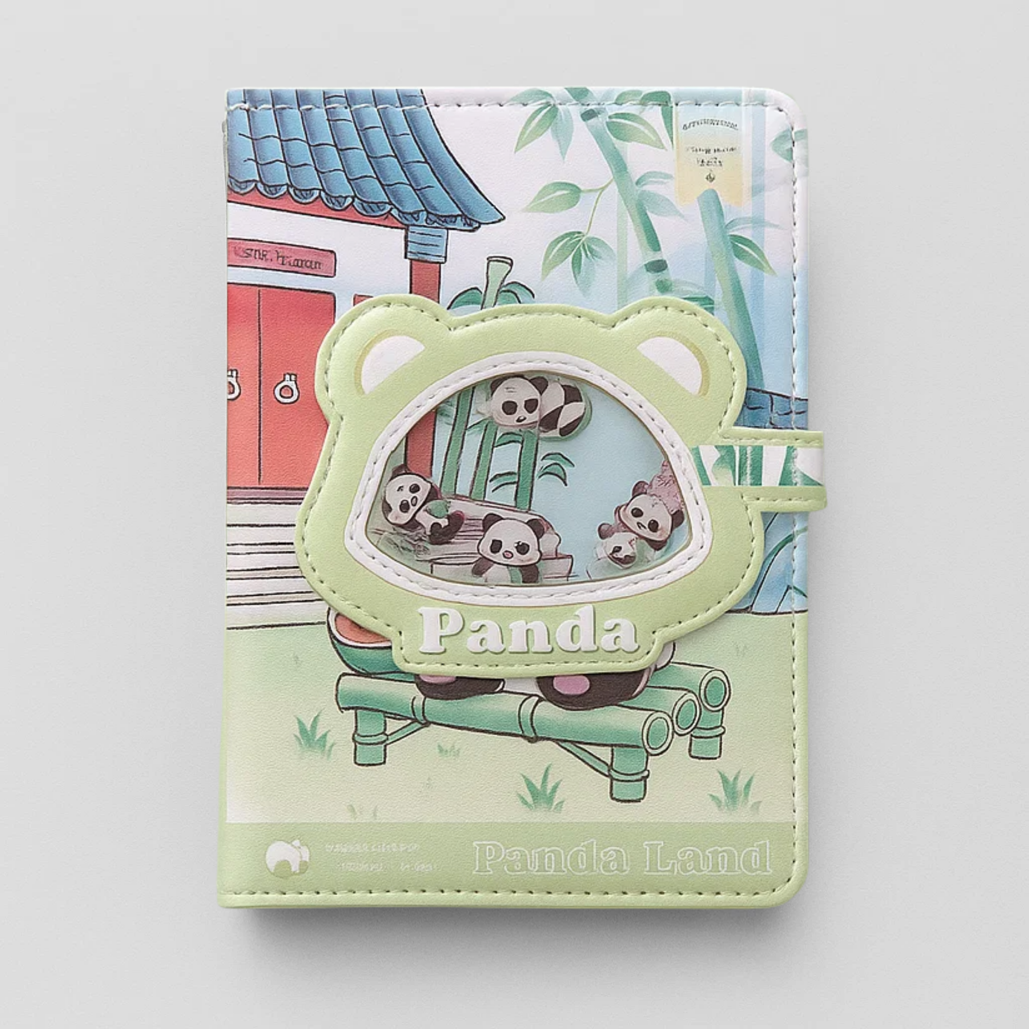 Panda Paradise Notebook - Bamboo Retreat