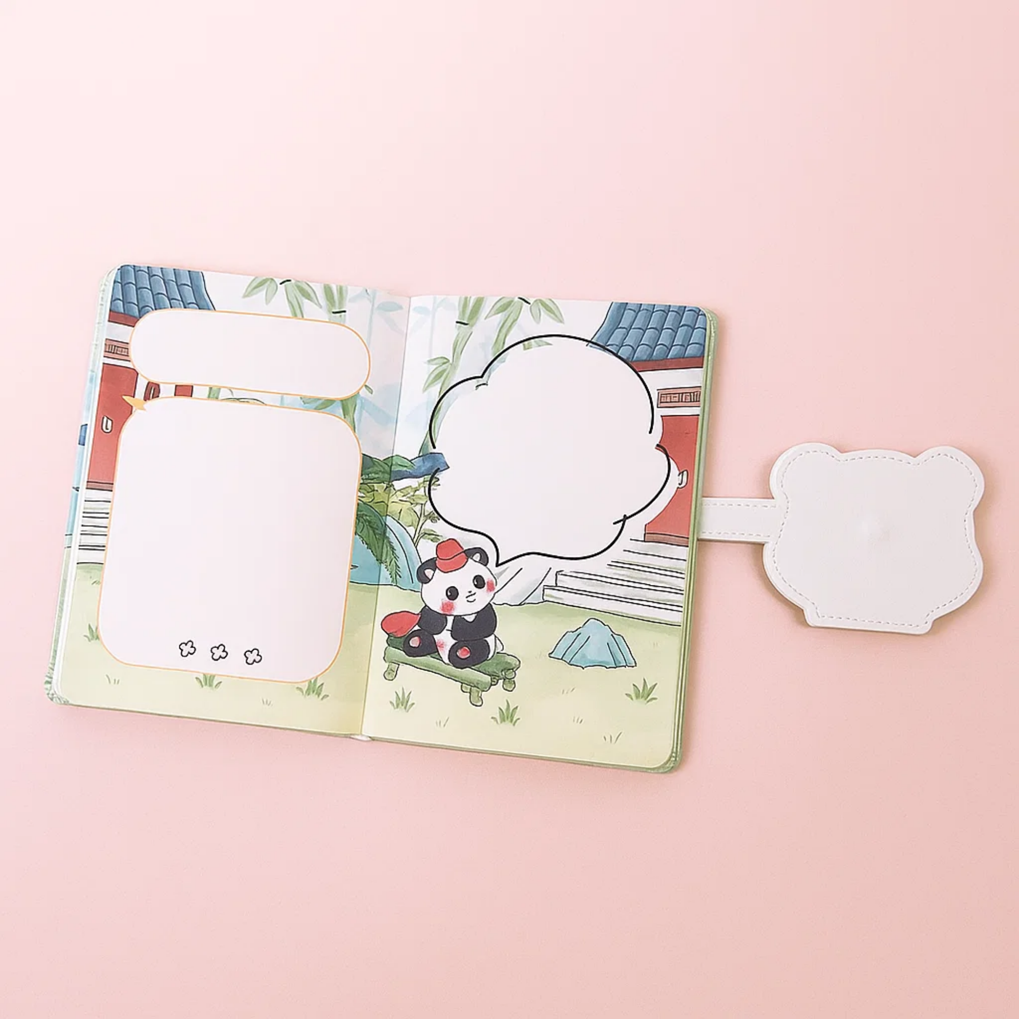 Panda Paradise Notebook - Bamboo Retreat