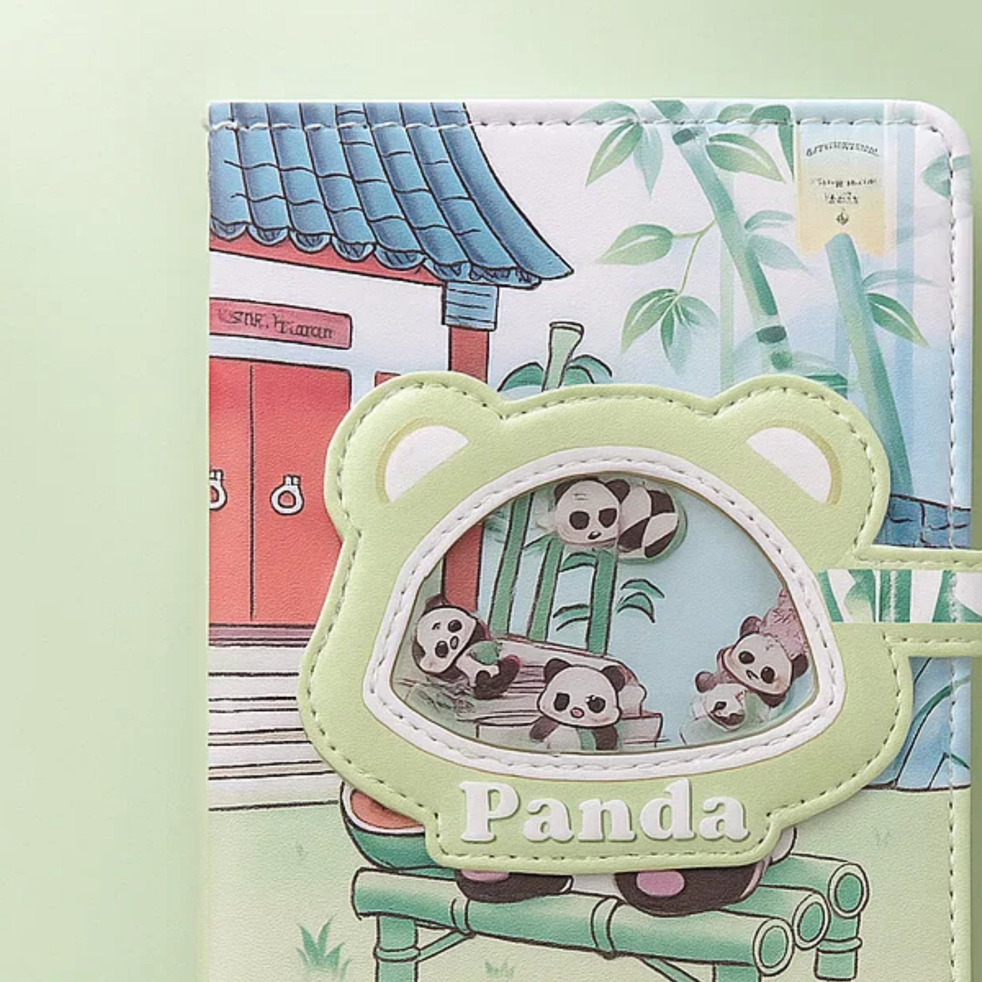 Panda Paradise Notebook - Bamboo Retreat