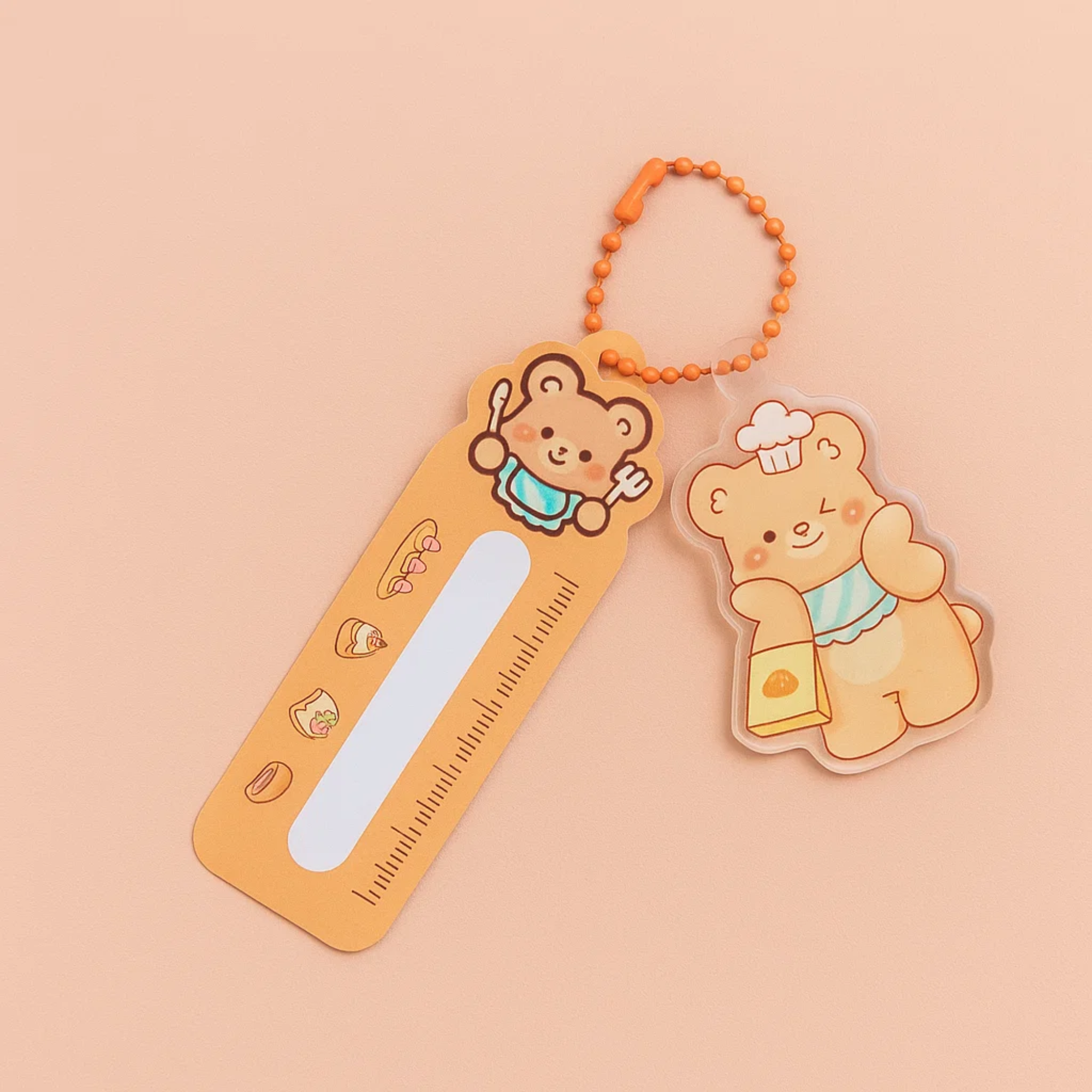 Bear Pudding Sticky Notes - Brown