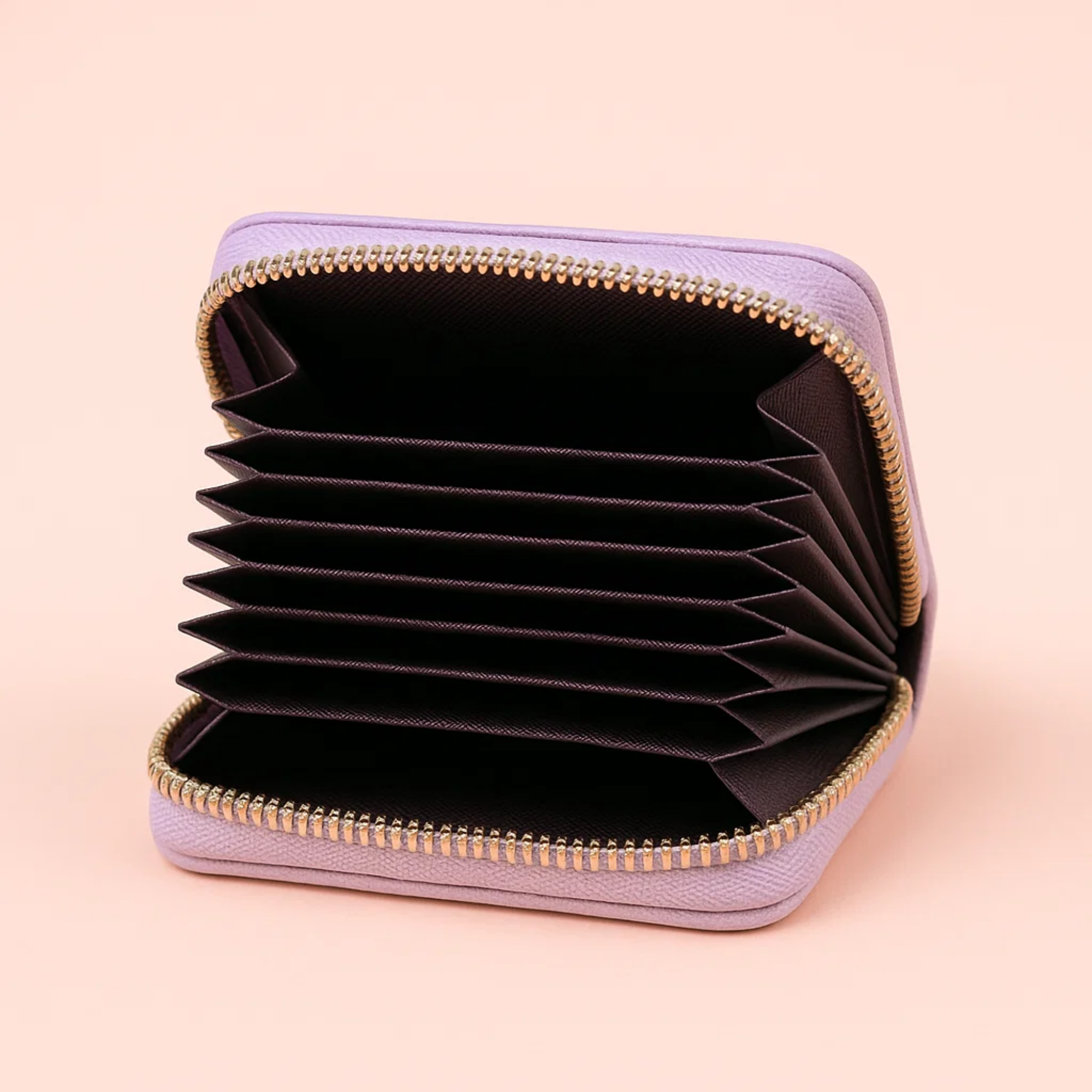 Cute Bunny Purple Card Holder