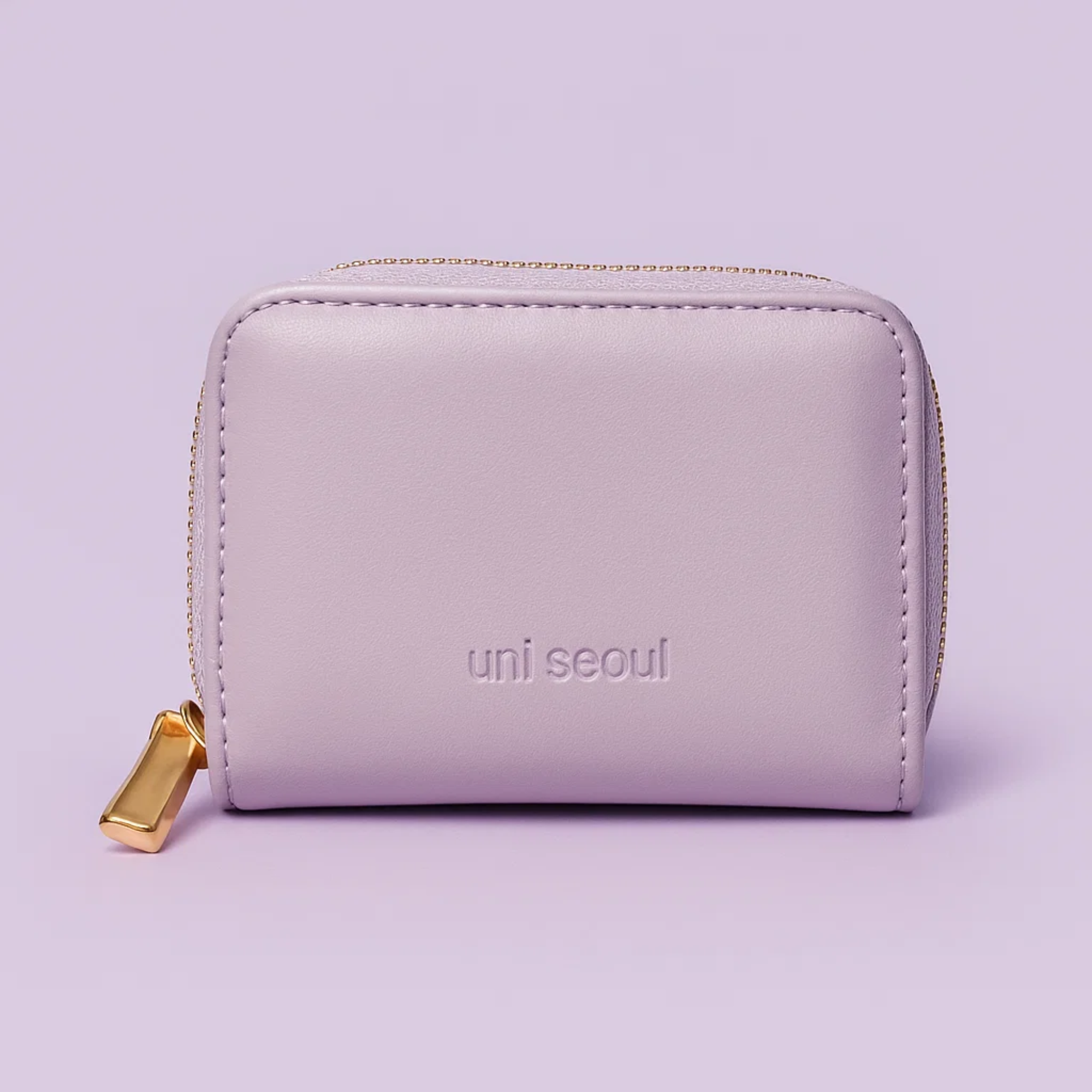 Cute Bunny Purple Card Holder