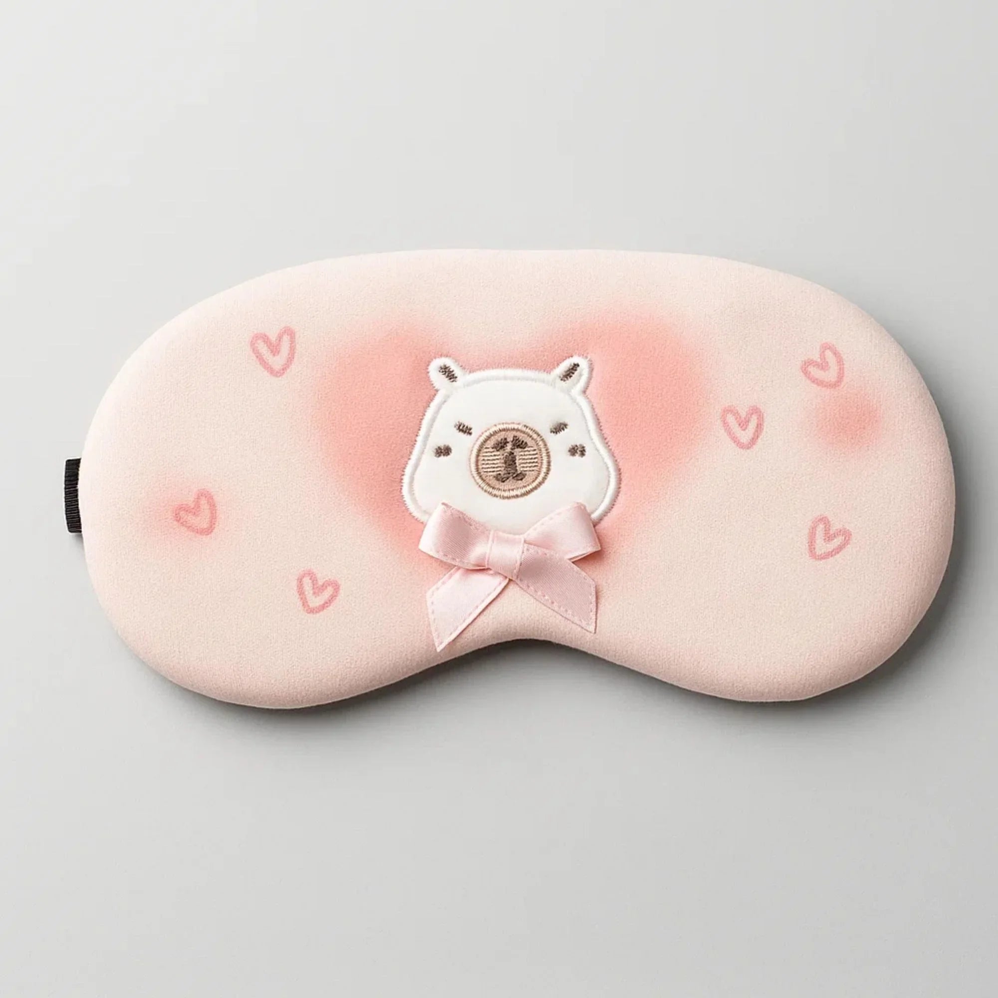 Capybara Aura Heart Cooling Eye Mask