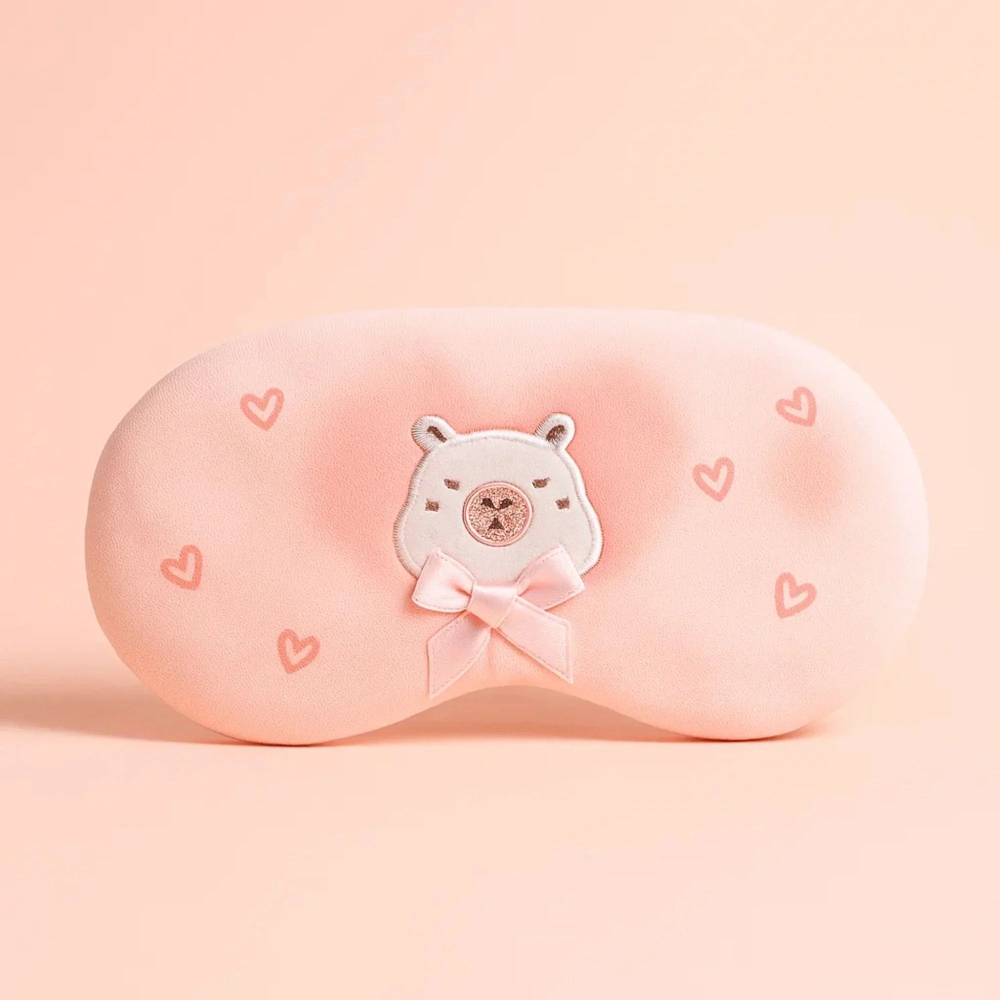 Capybara Aura Heart Cooling Eye Mask