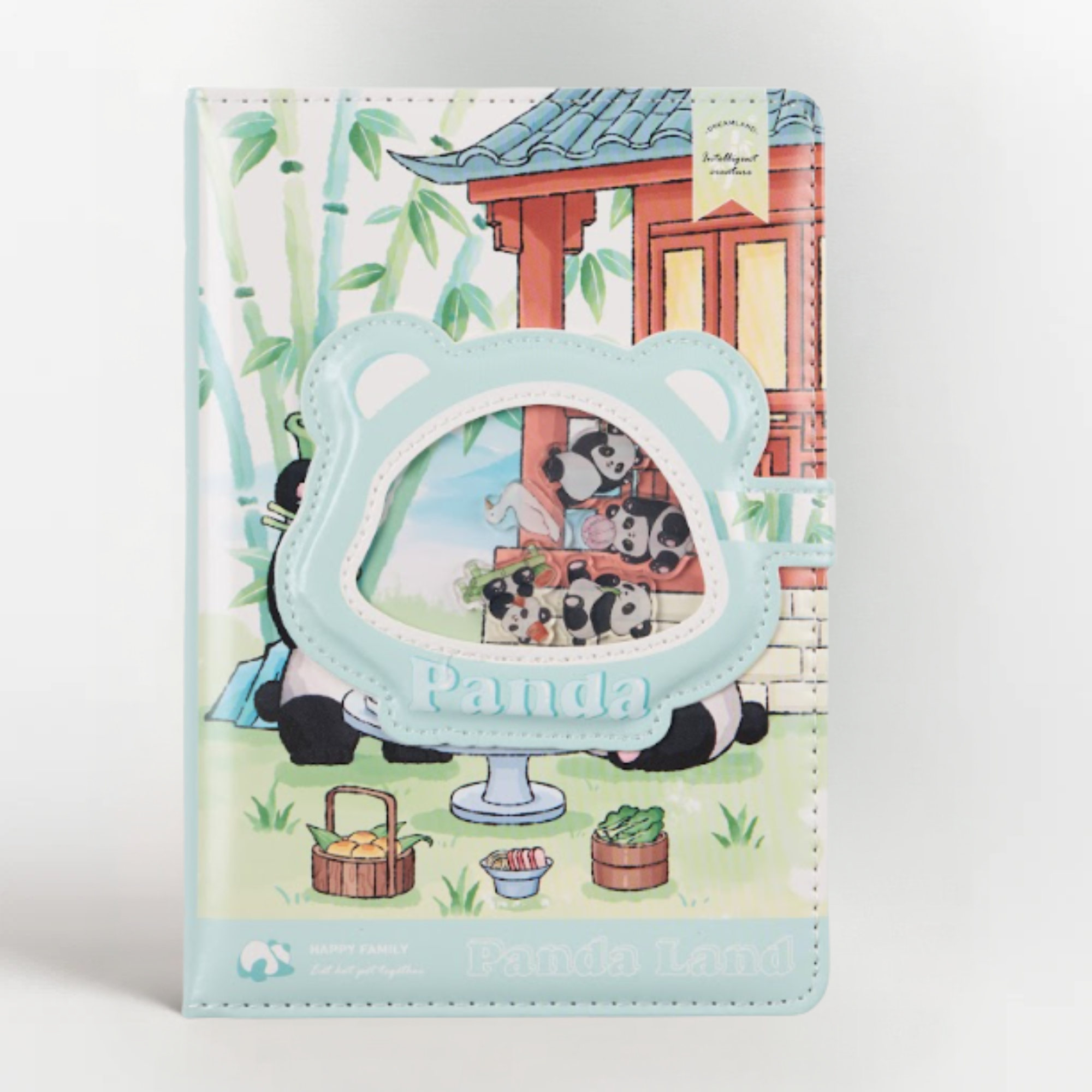 Panda Paradise Notebook - Tea House