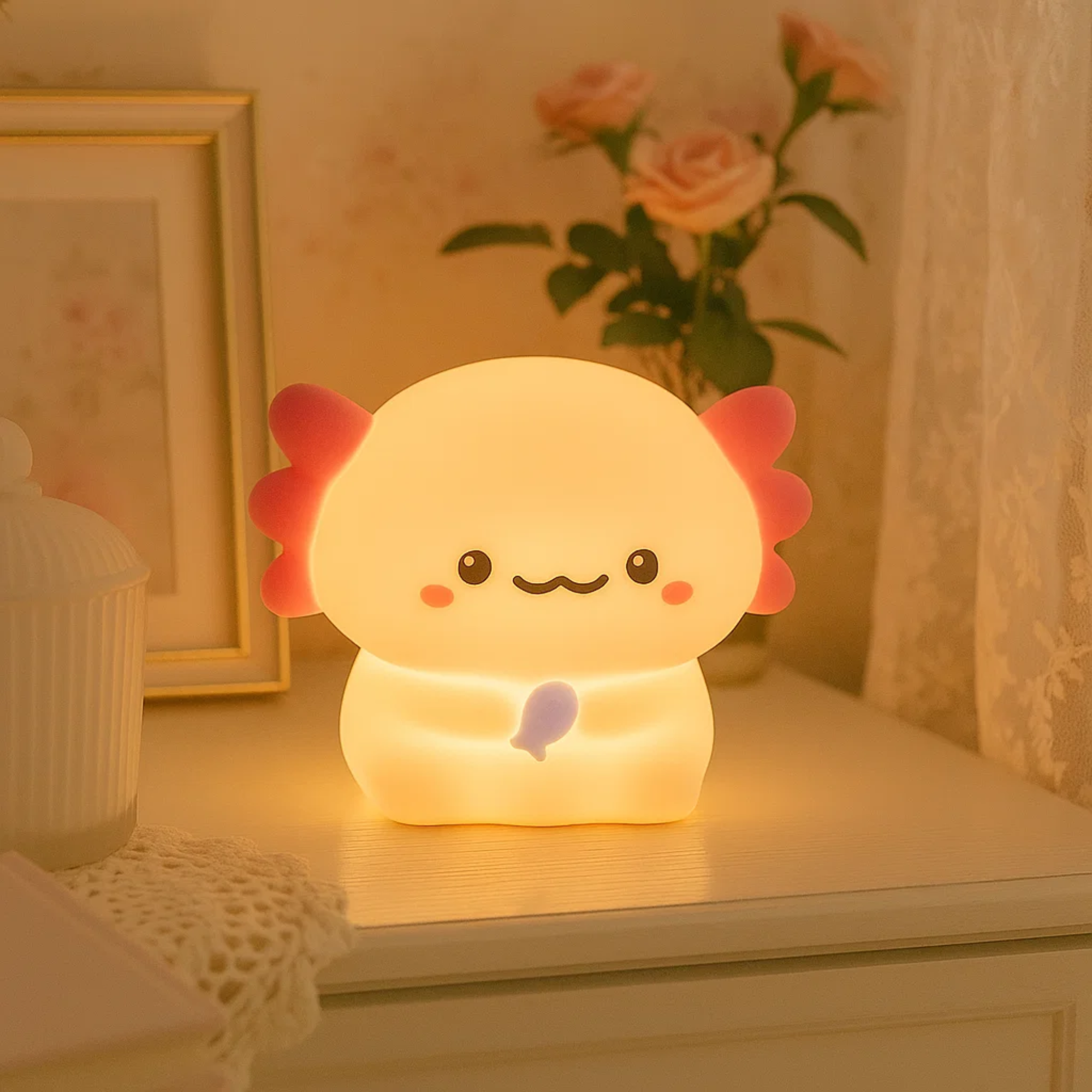 Baby Newt Silicone Night Lamp