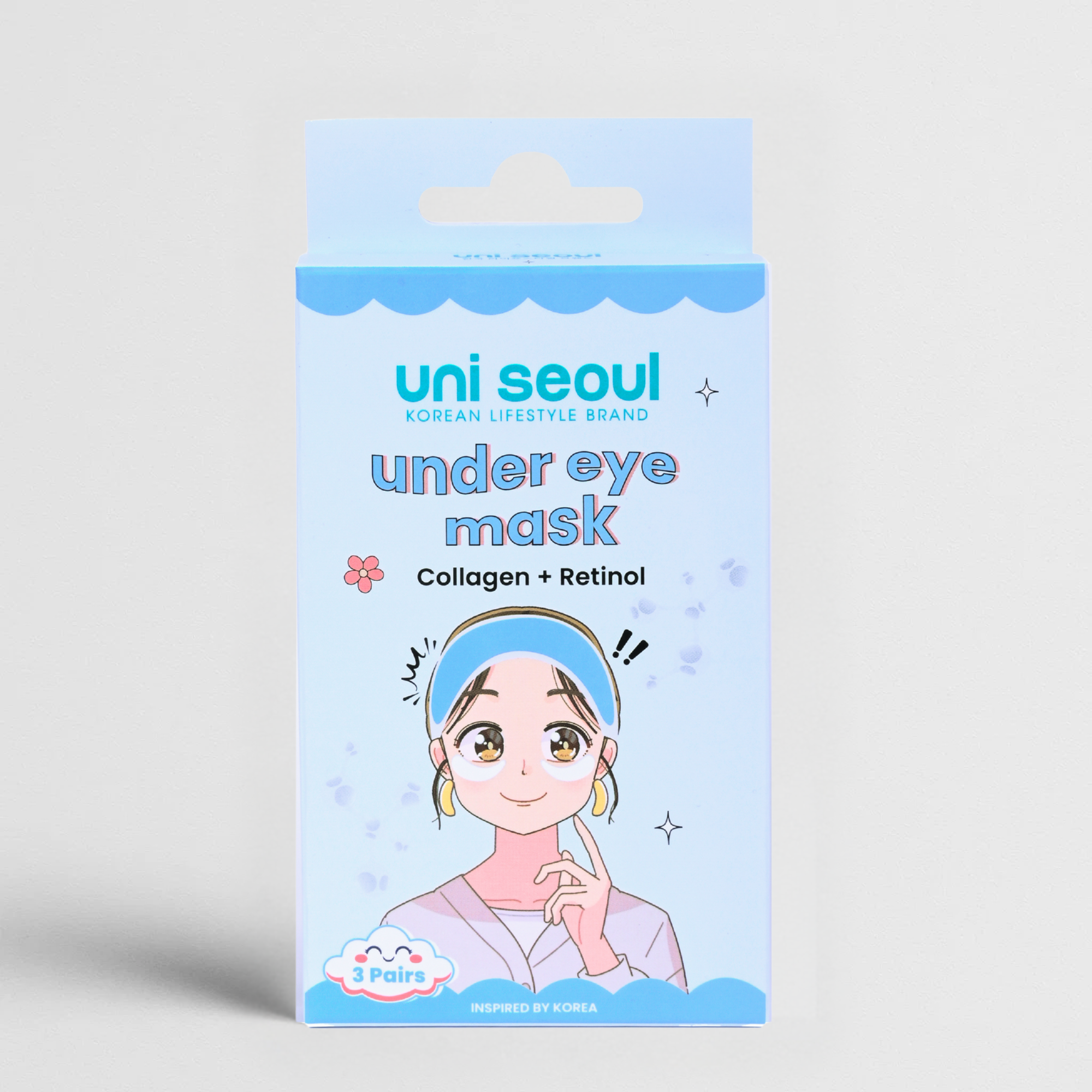 Uni Seoul Under Eye Mask - Collagen + Retinol