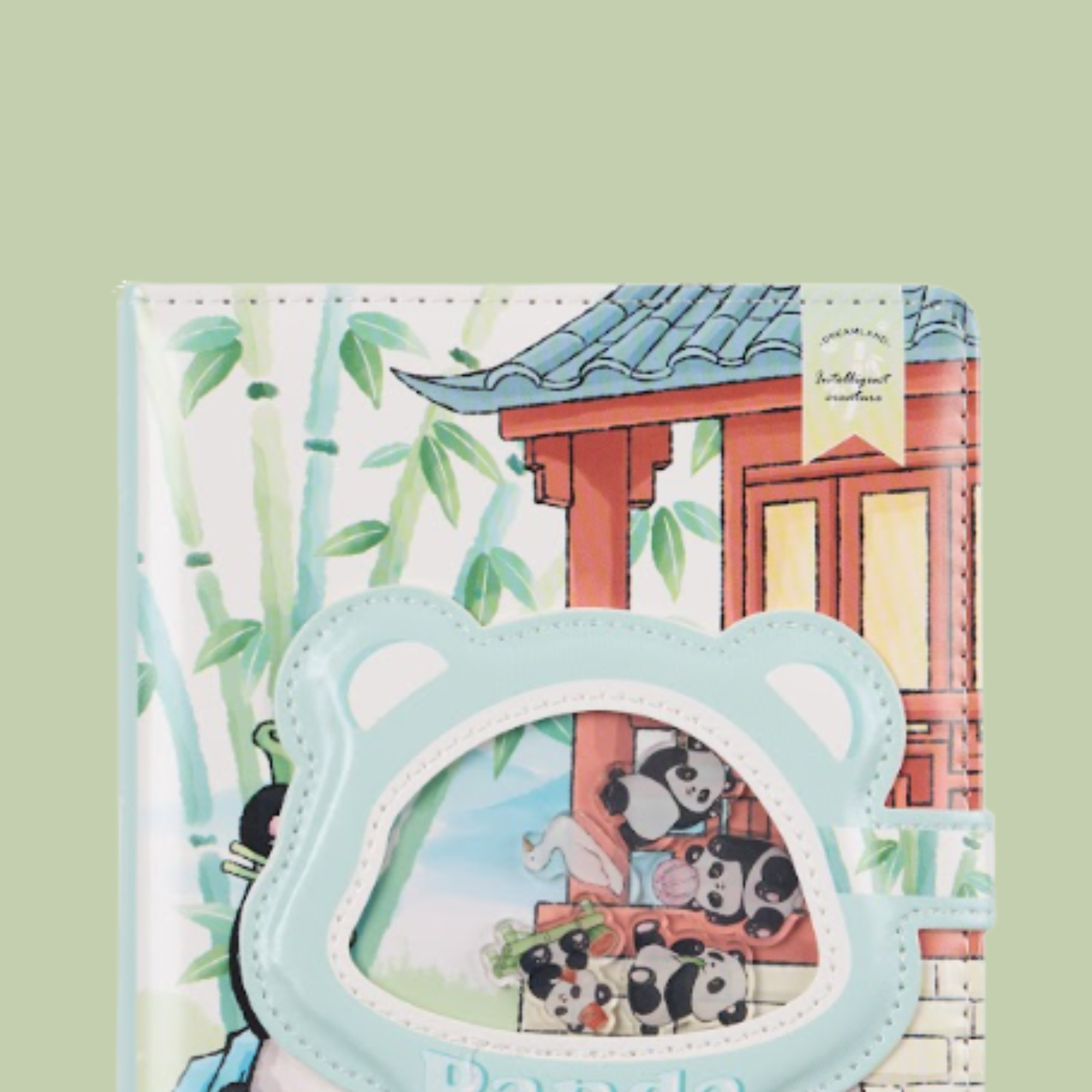 Panda Paradise Notebook - Tea House