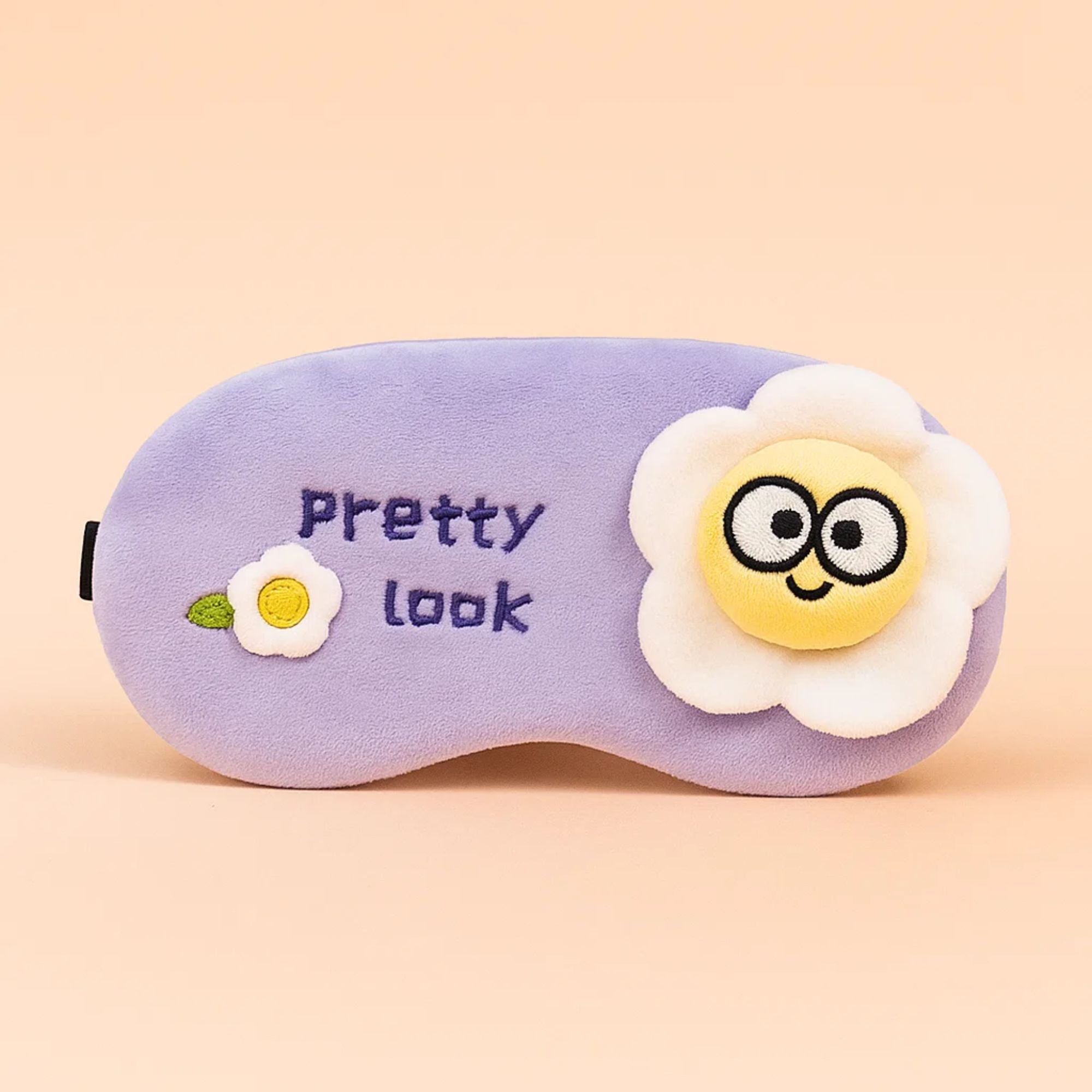 Pretty Daisy Cooling Eye Mask - Purple