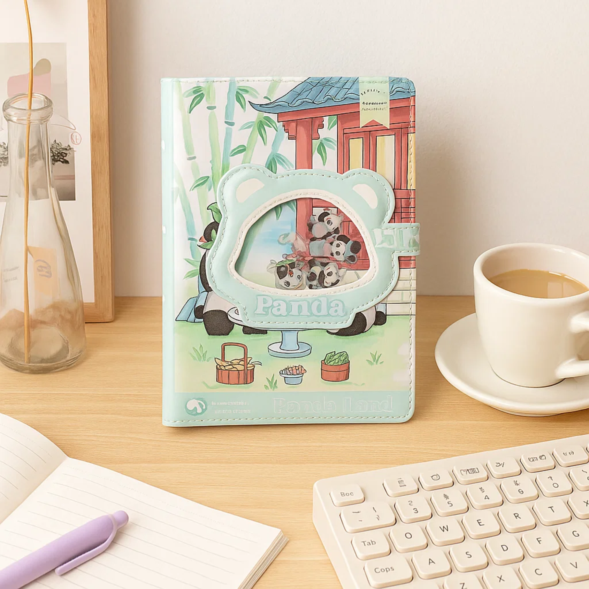 Panda Paradise Notebook - Tea House