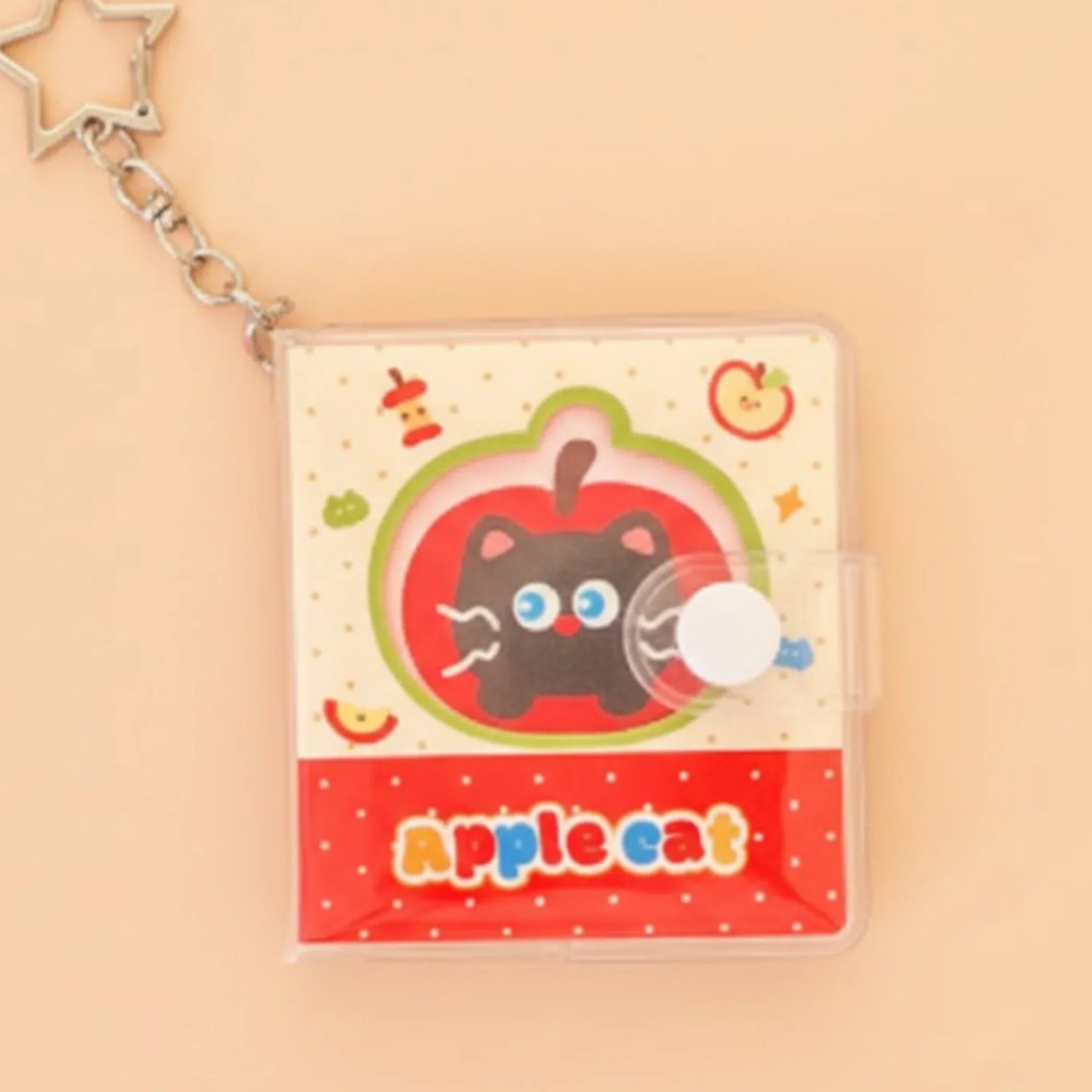 Apple Cat Notebook - Red