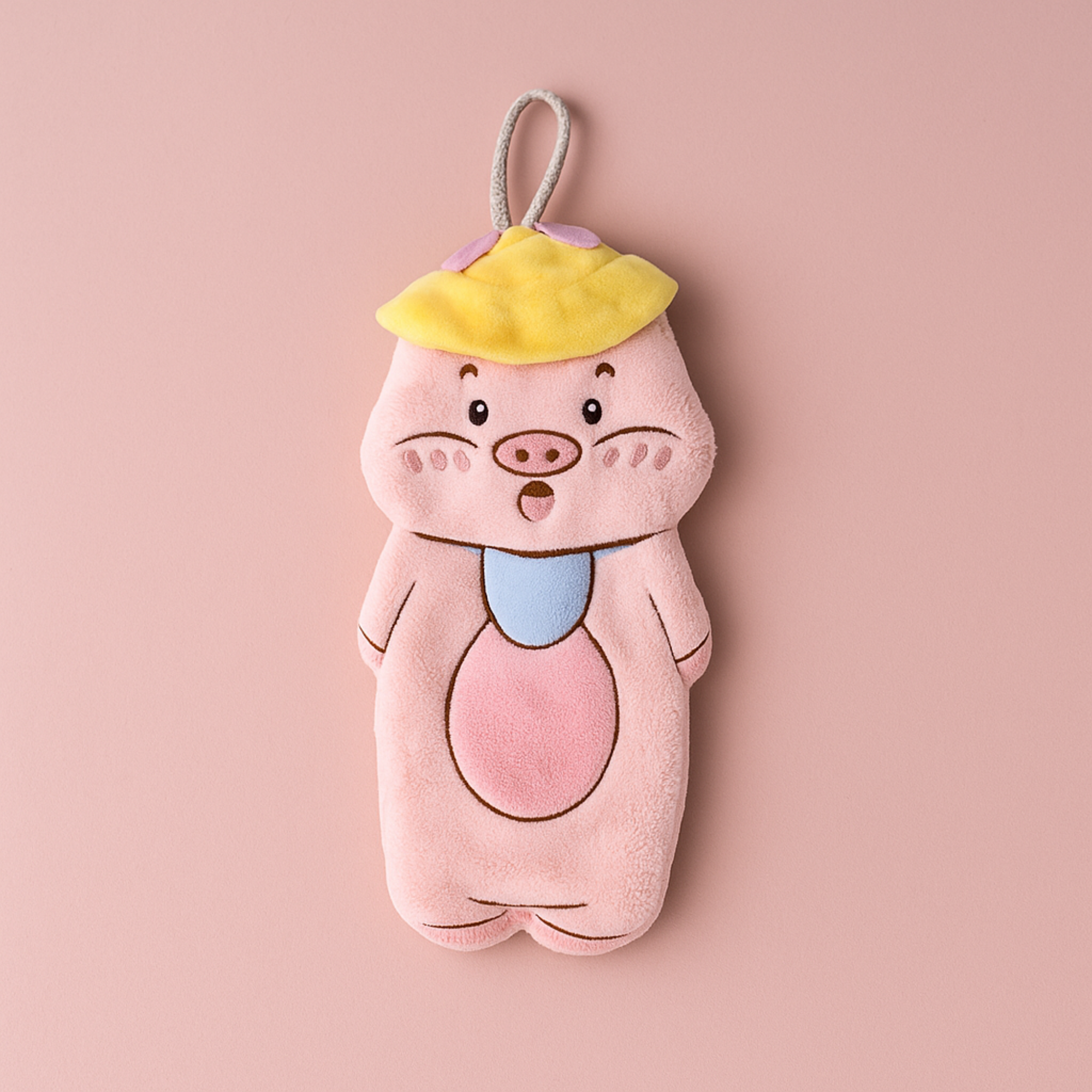 Pig Shaped Hand Towel