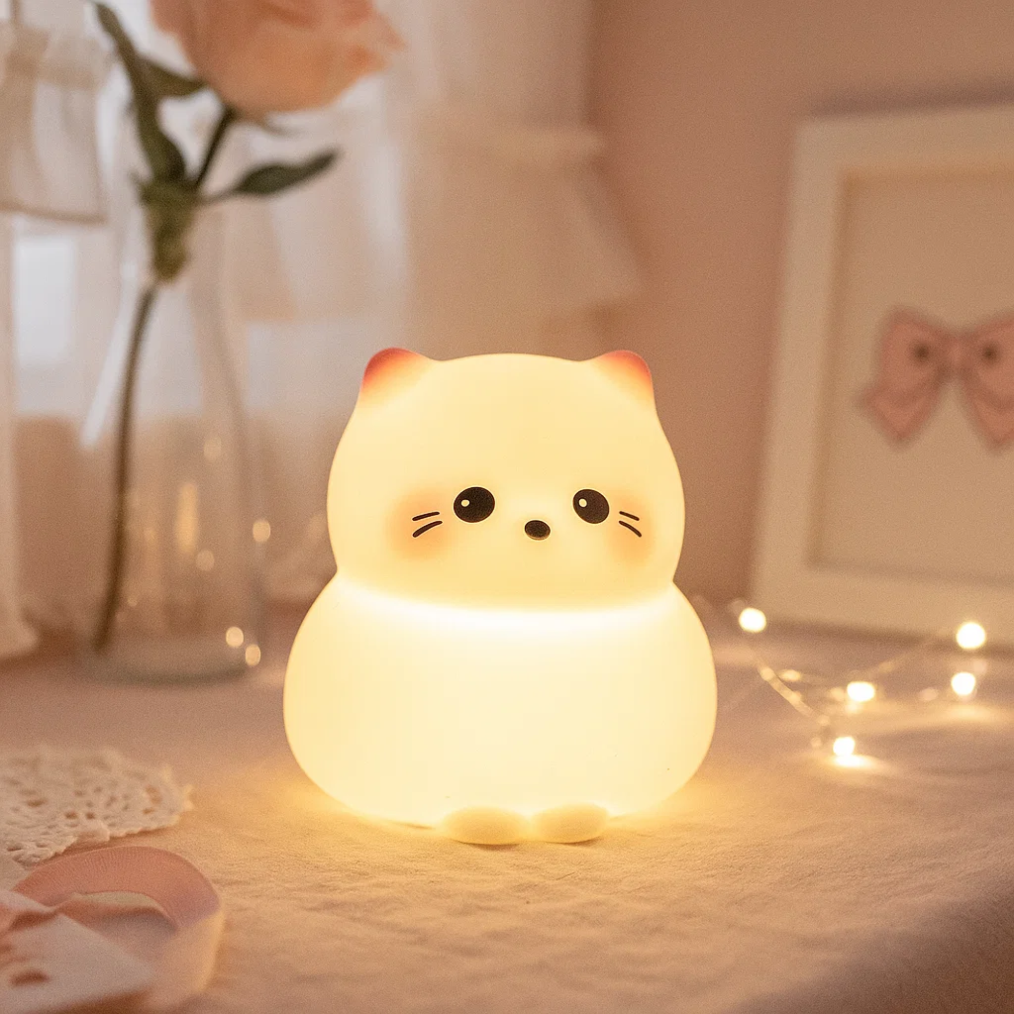 Guardian Kitty Silicone Lamp