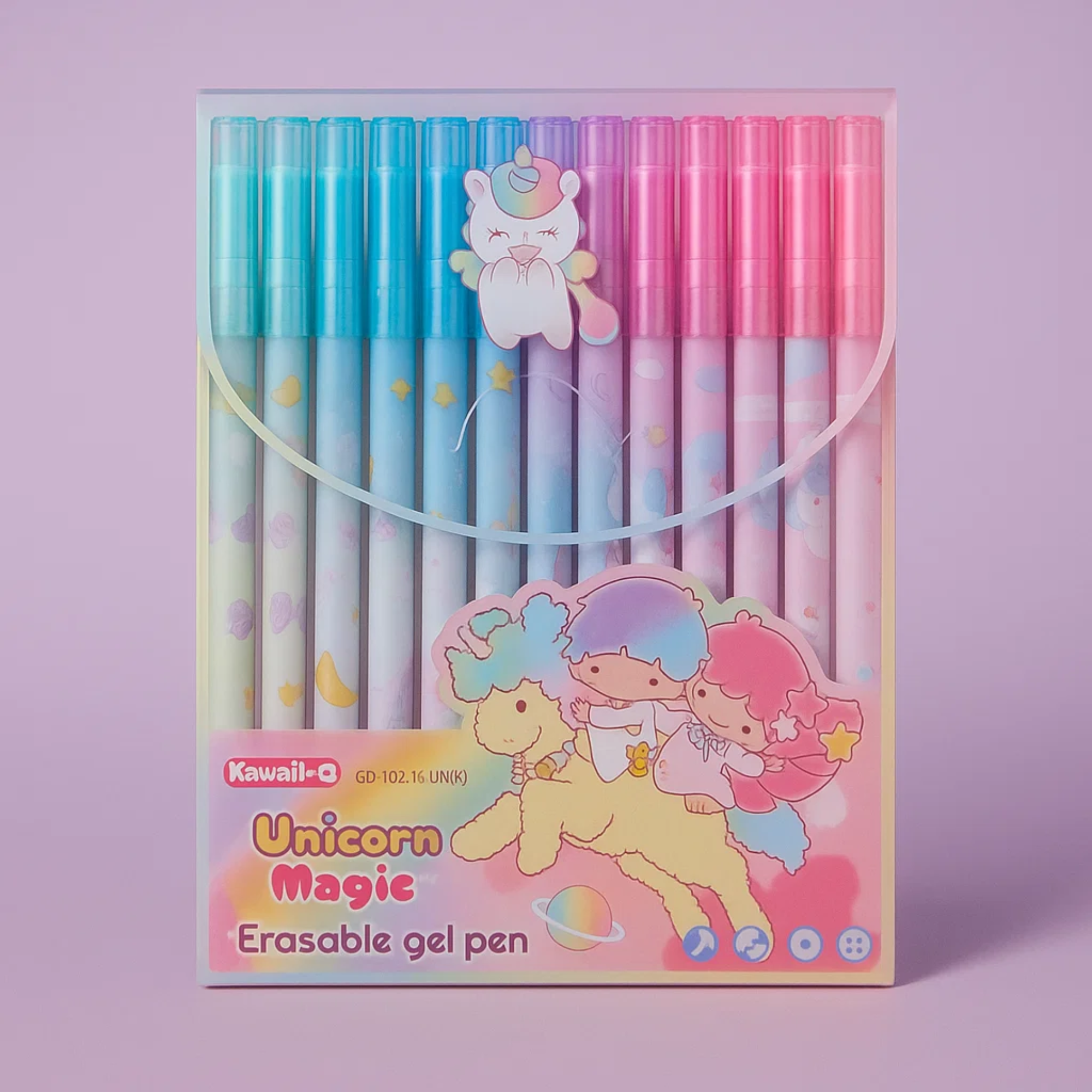 Unicorn Magic Erasable Gel Pen Set