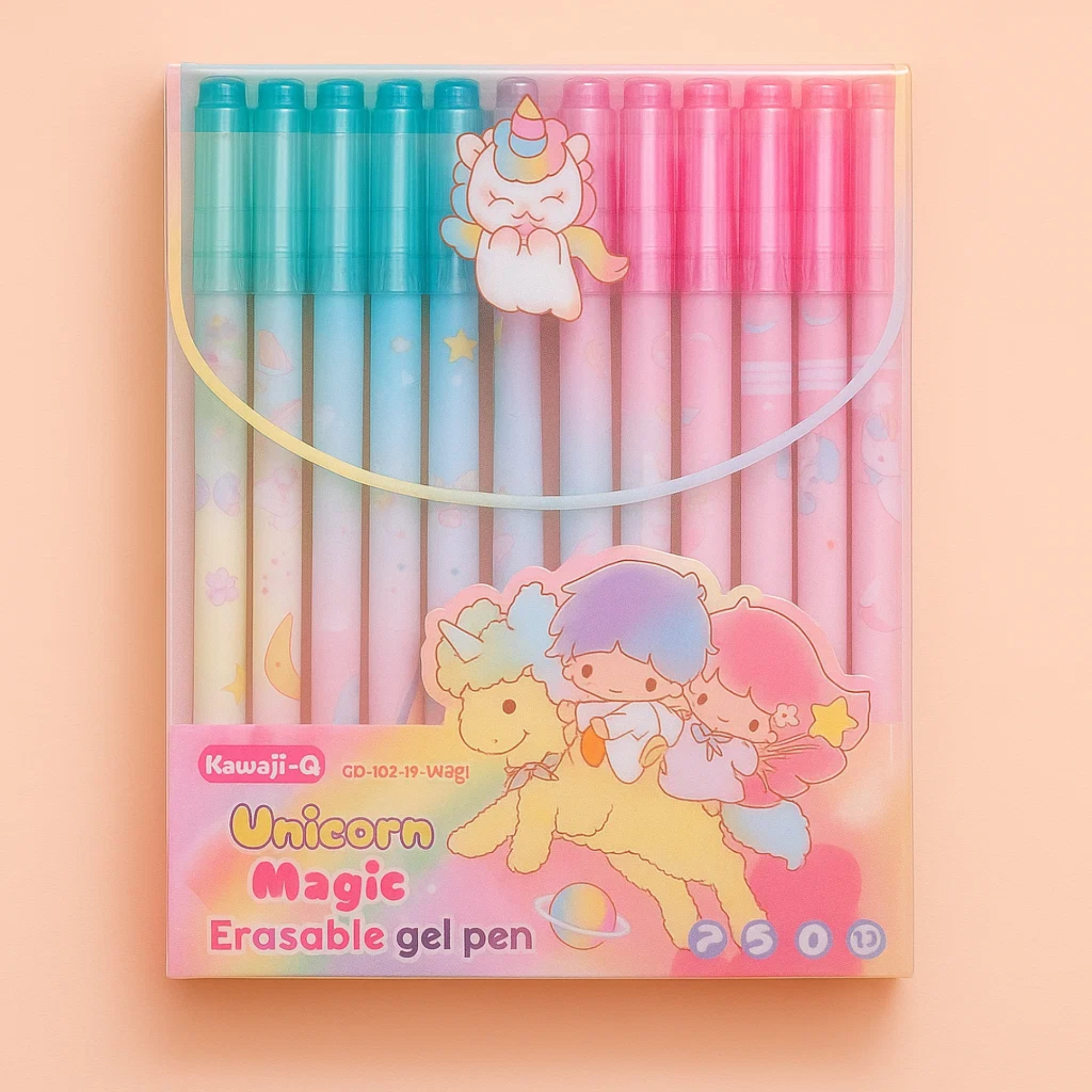 Unicorn Magic Erasable Gel Pen Set