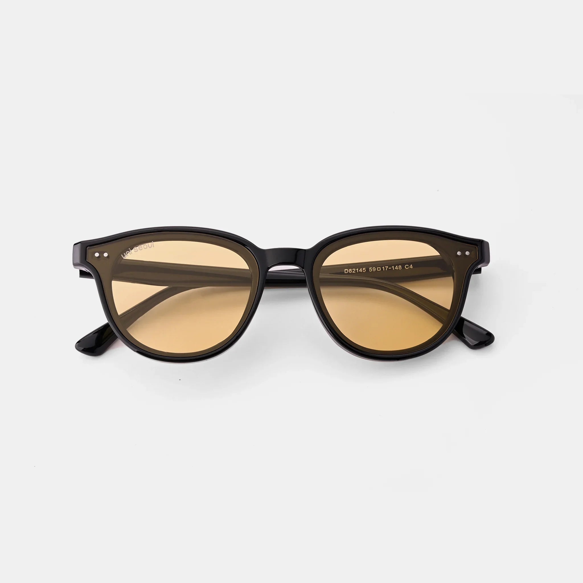 Amber Round Sunglasses