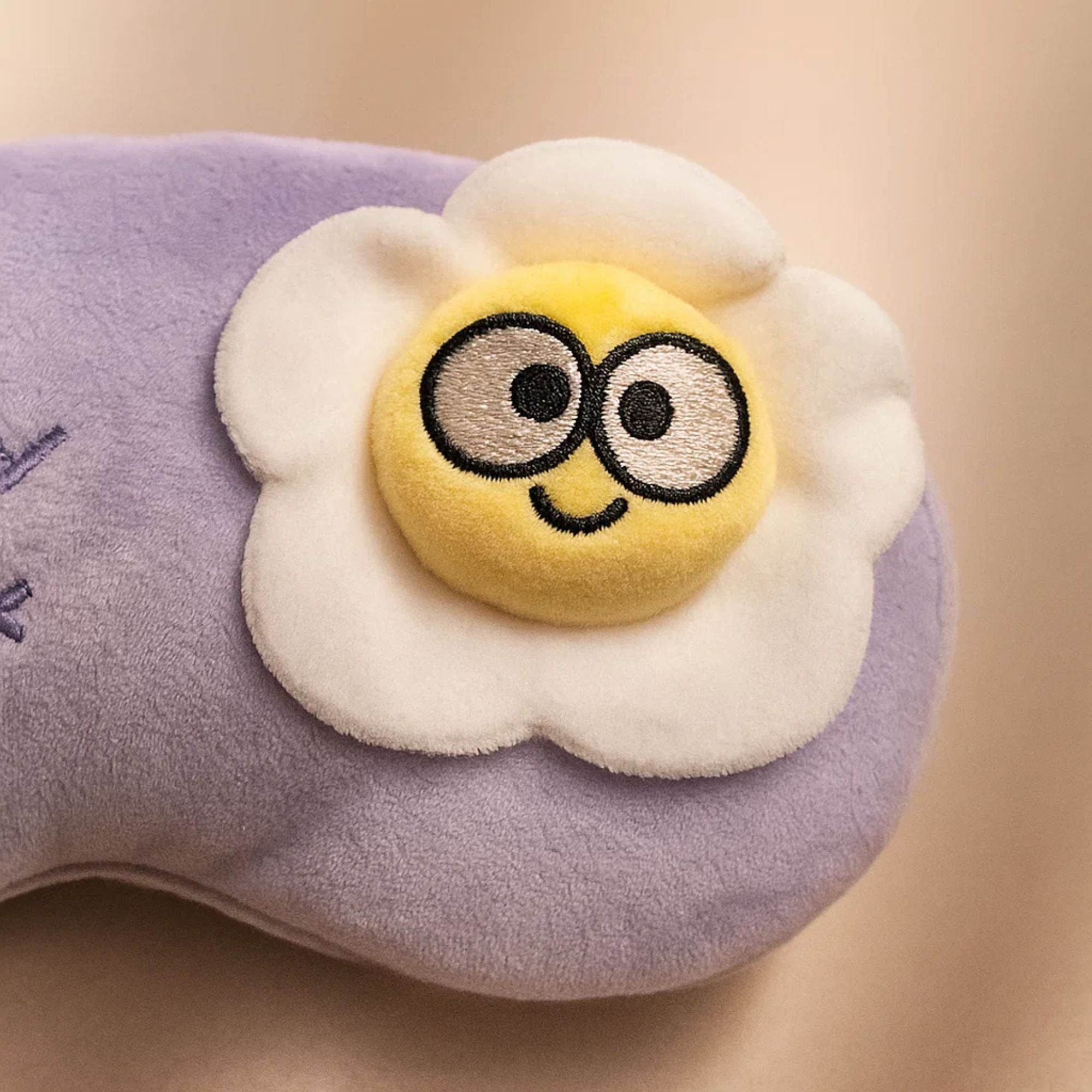 Pretty Daisy Cooling Eye Mask - Purple