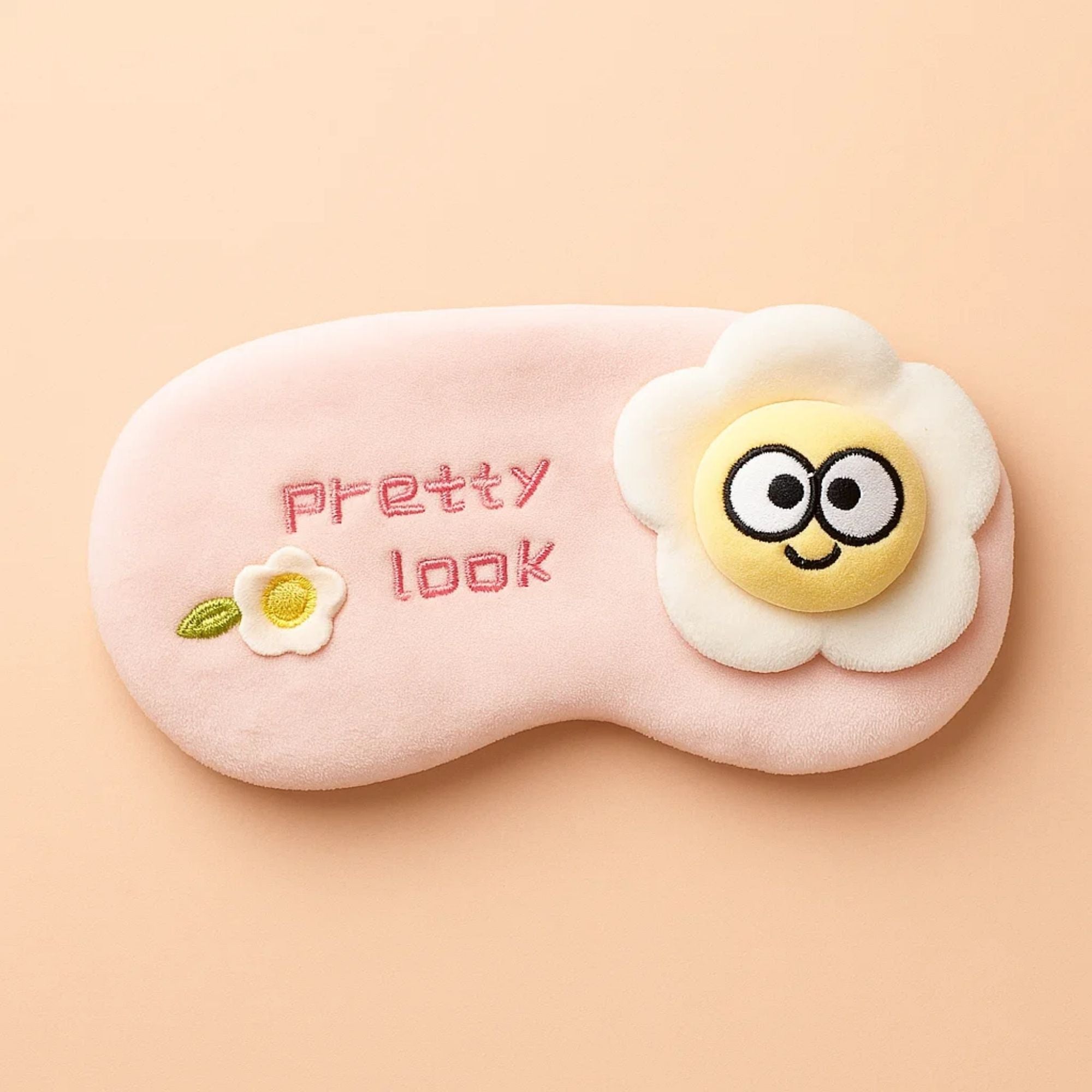 Pretty Daisy Cooling Eye Mask Pink