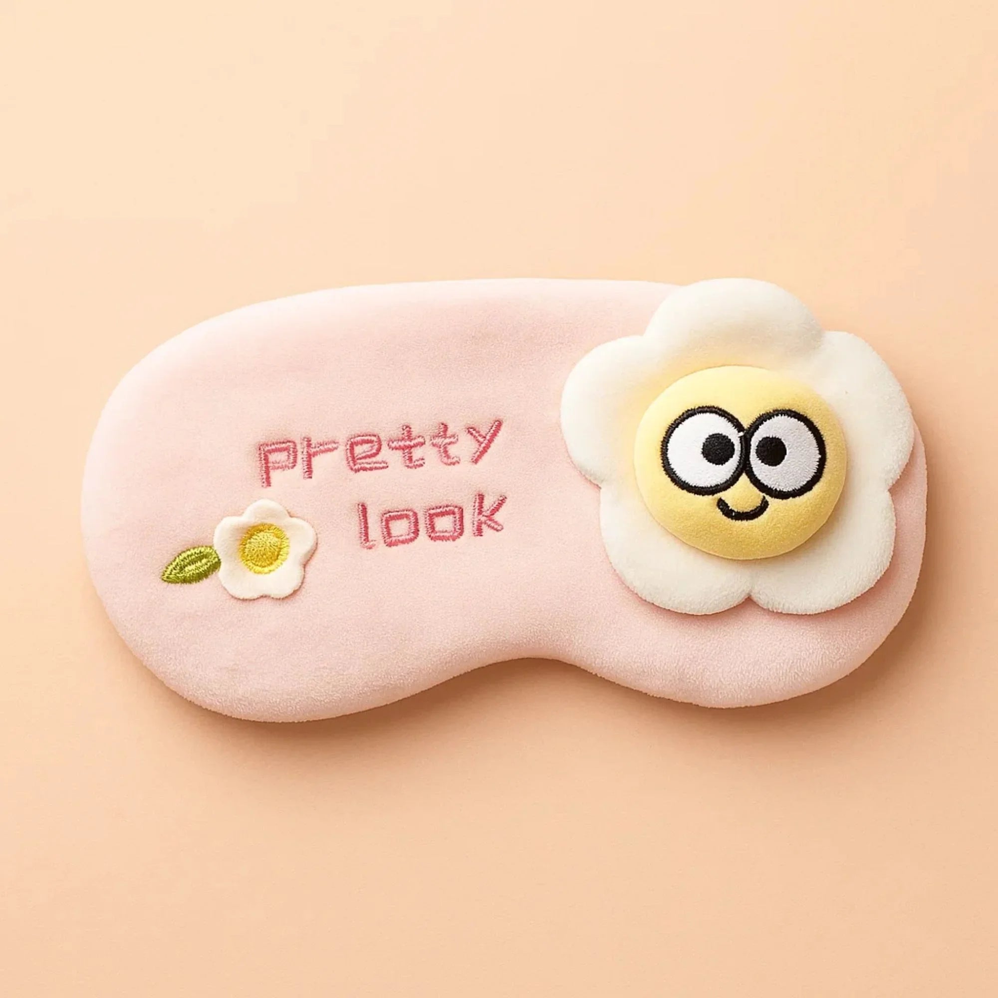 Pretty Daisy Cooling Eye Mask Pink