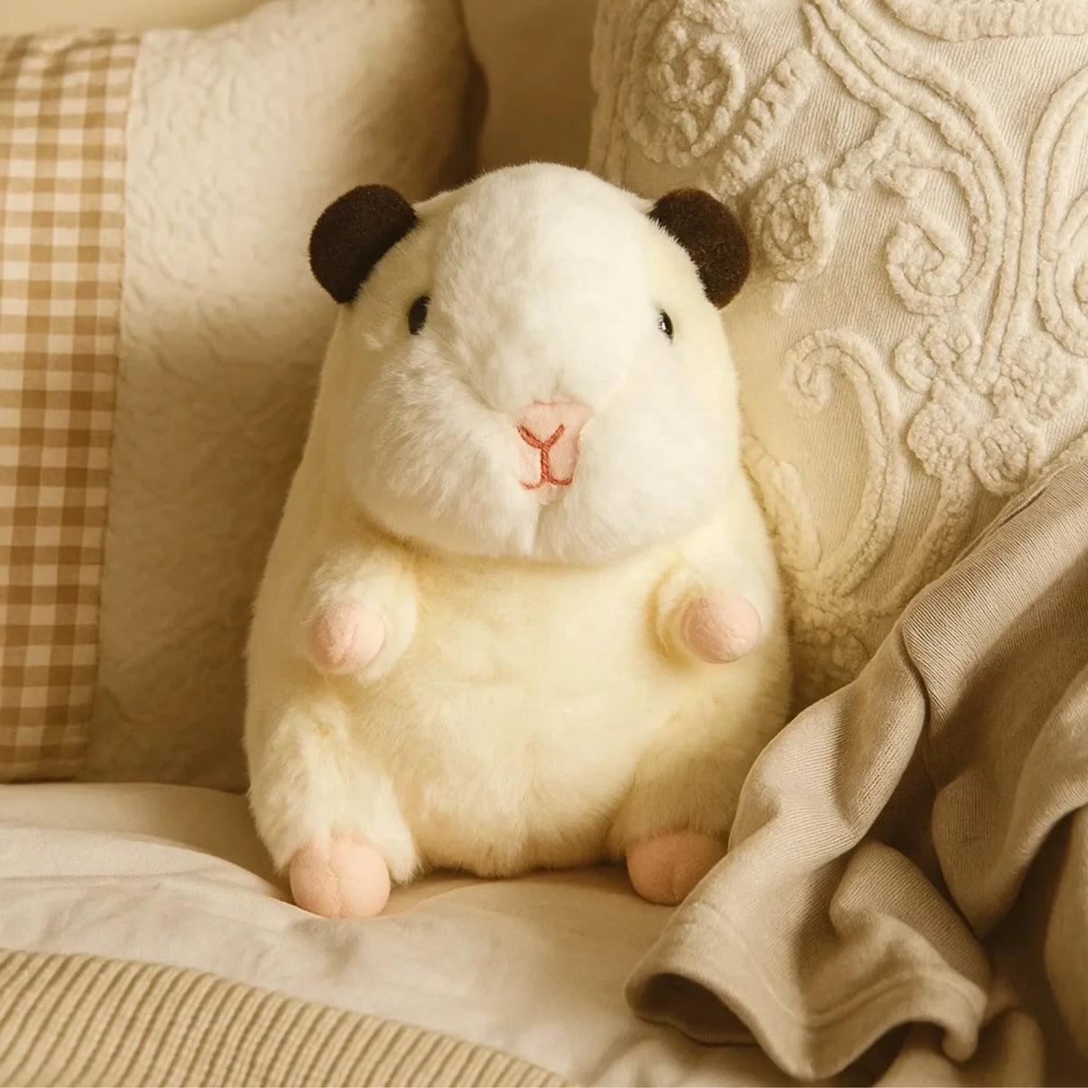 Squibbles small plush toy - White