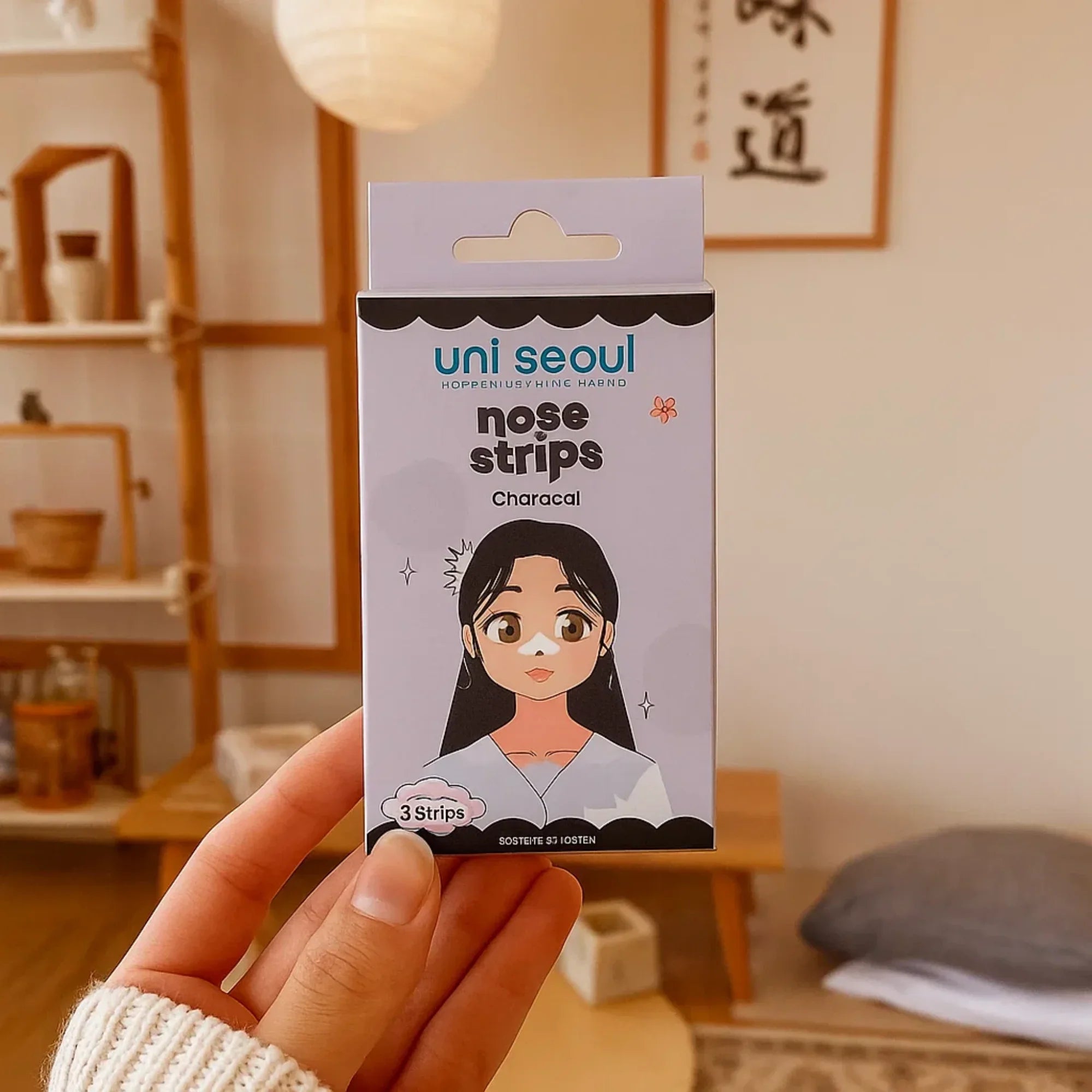 Uni Seoul Charcoal Nose Strips