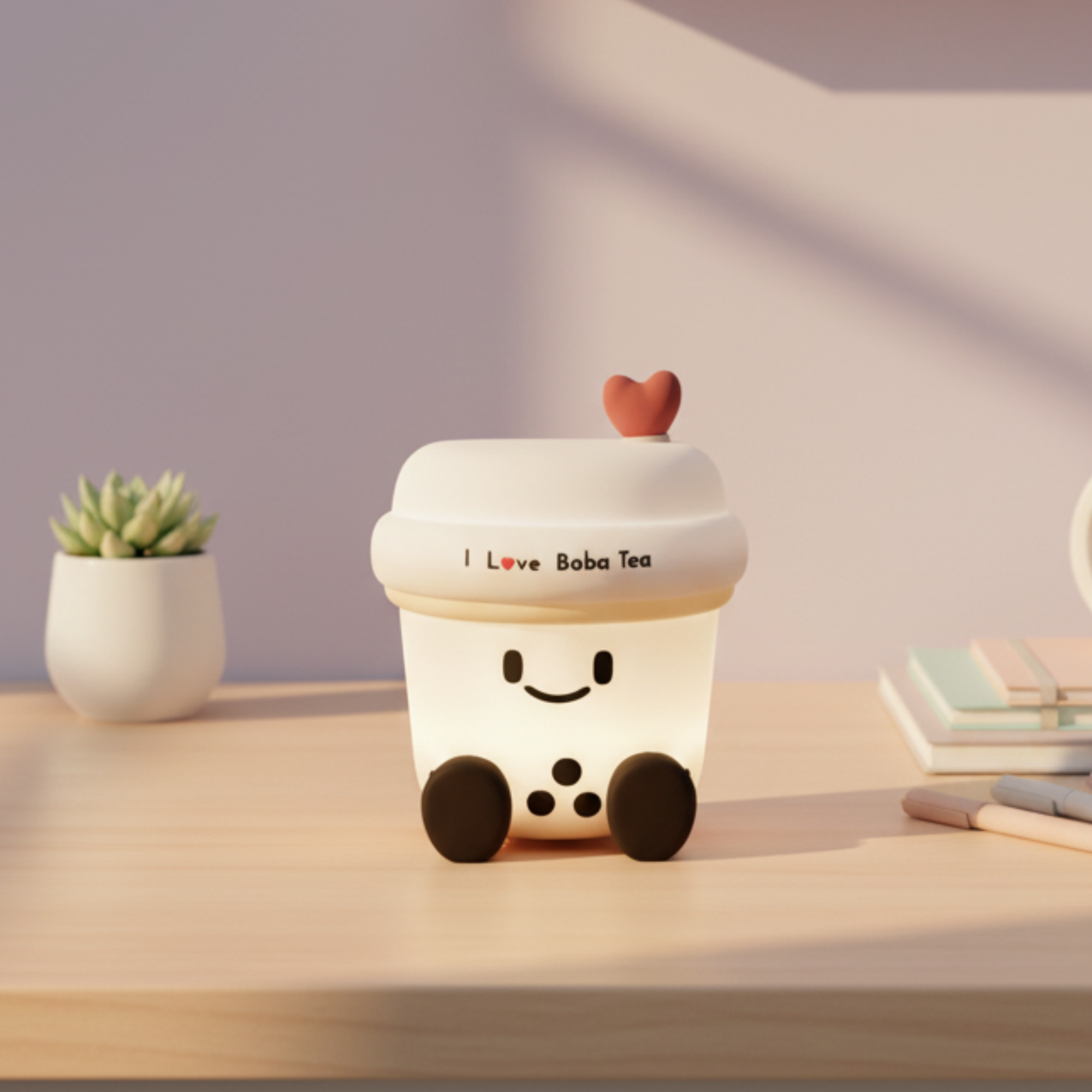 Boba-Tea Silicon Lamp