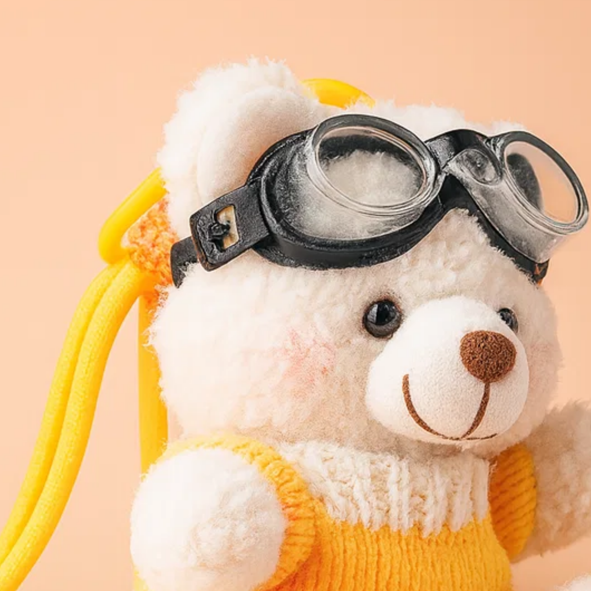 Bingo Plushie Keyring - Yellow