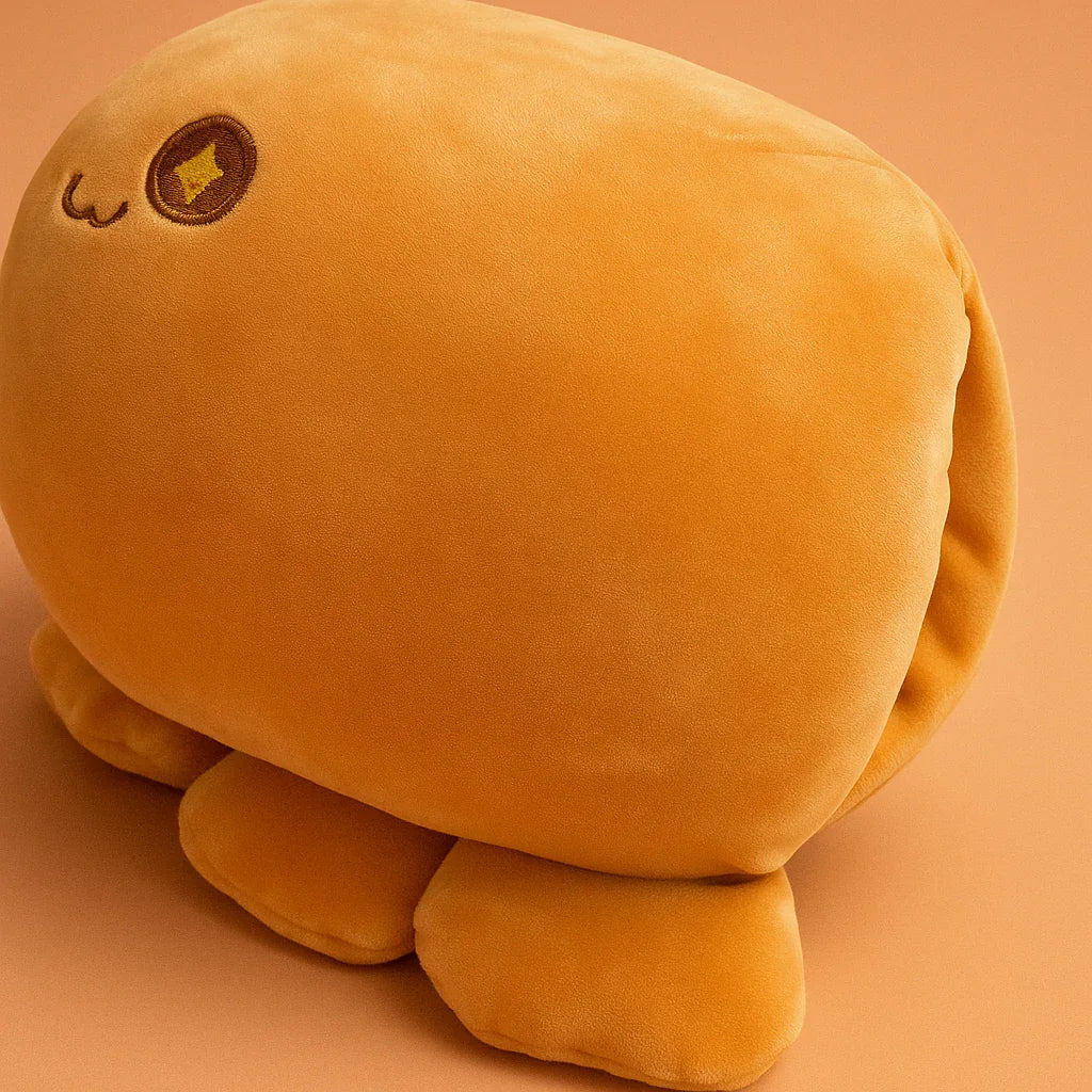 Sparkle Eyed Octopus Handwarmer (Brown, 35cm)