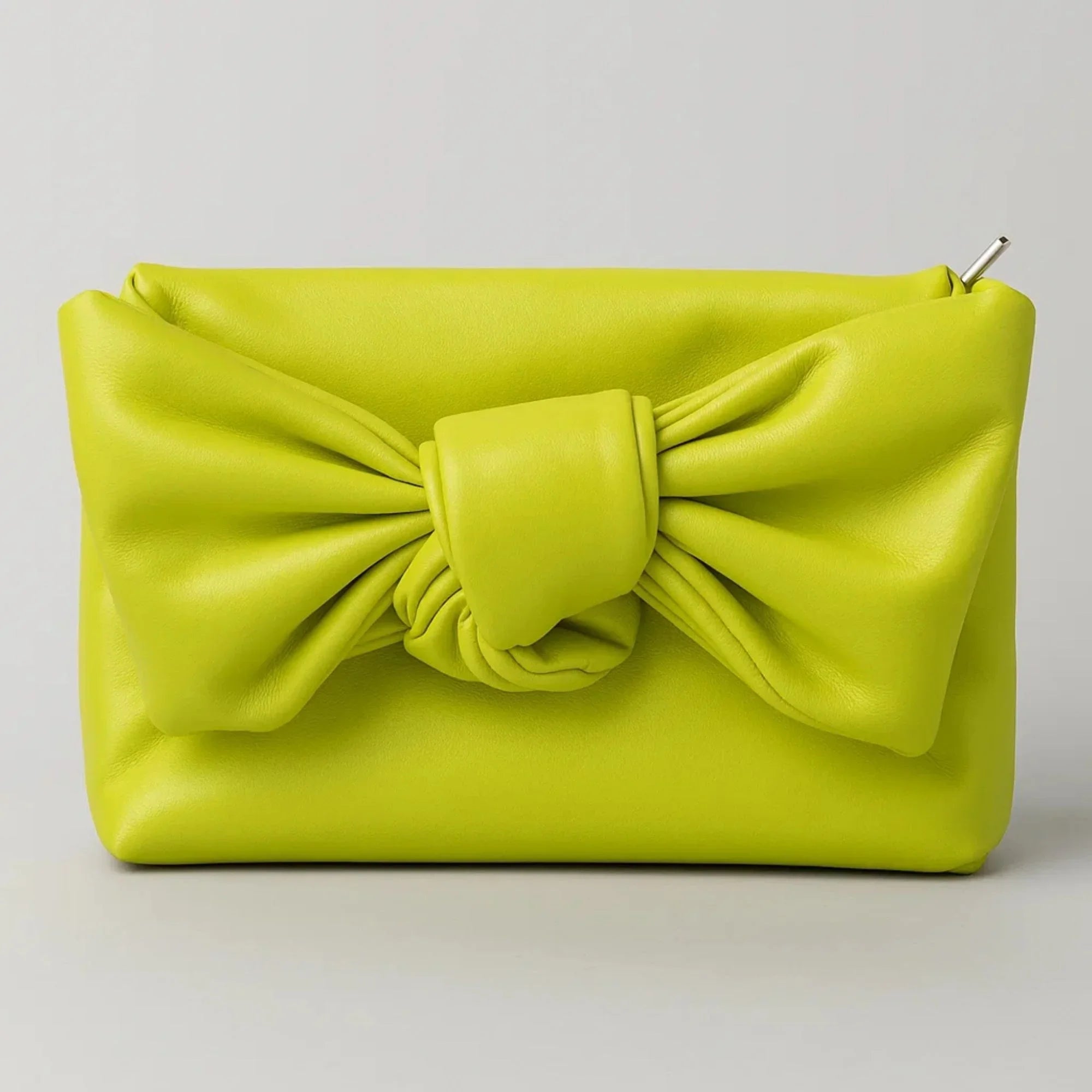 Knot Bow Sling Bag - Lime Green