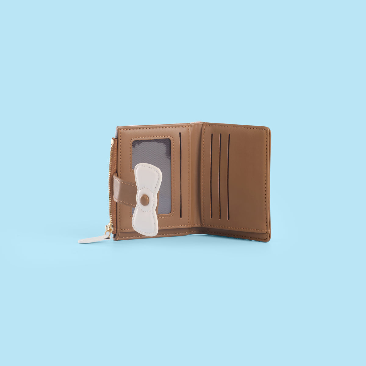 Caramel Bow Wallet